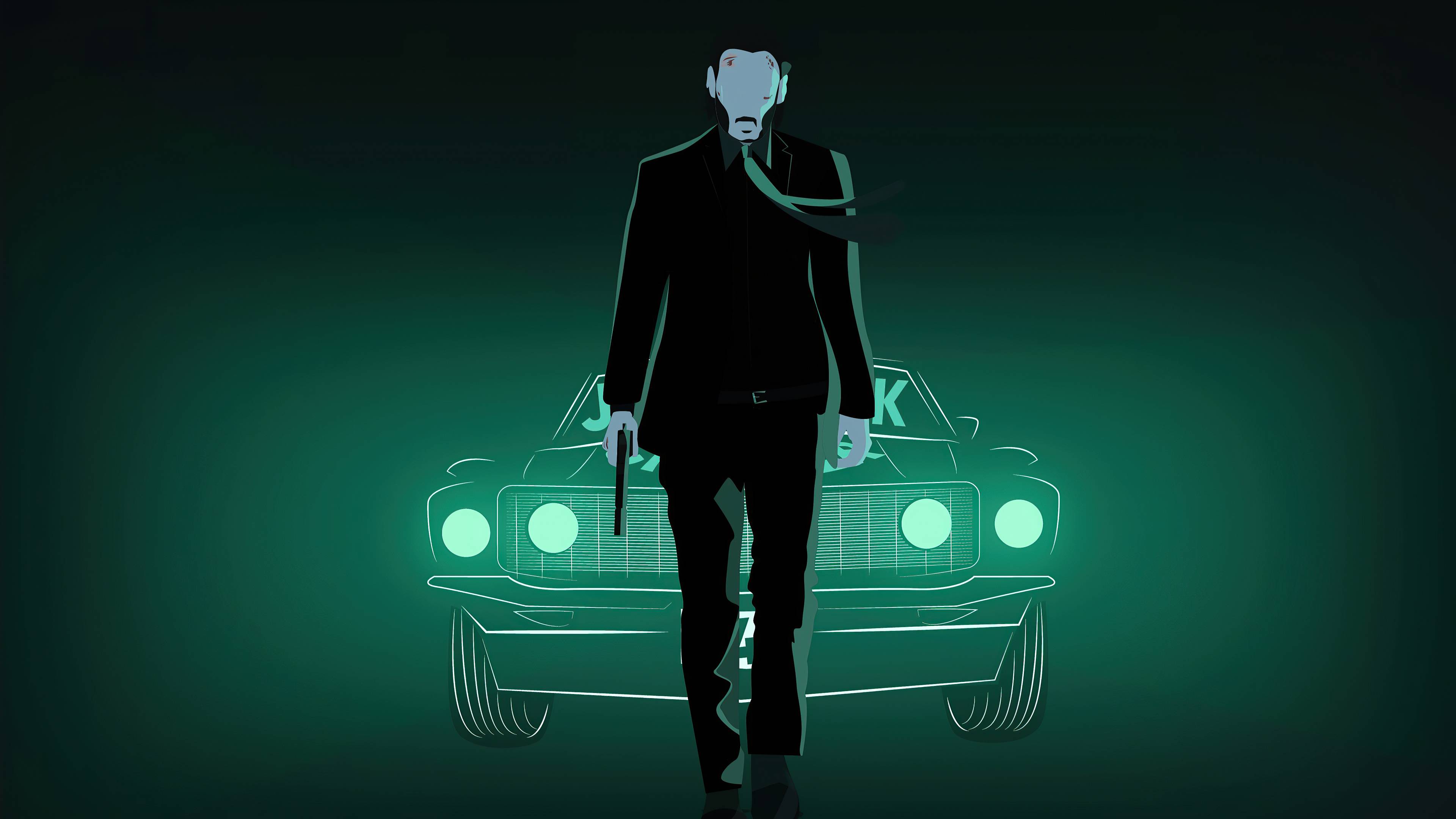 3840x2160 John Wick Chapter 4 Art Wallpaper, HD Movies 4K Wallpaper, Image, Photo and Background