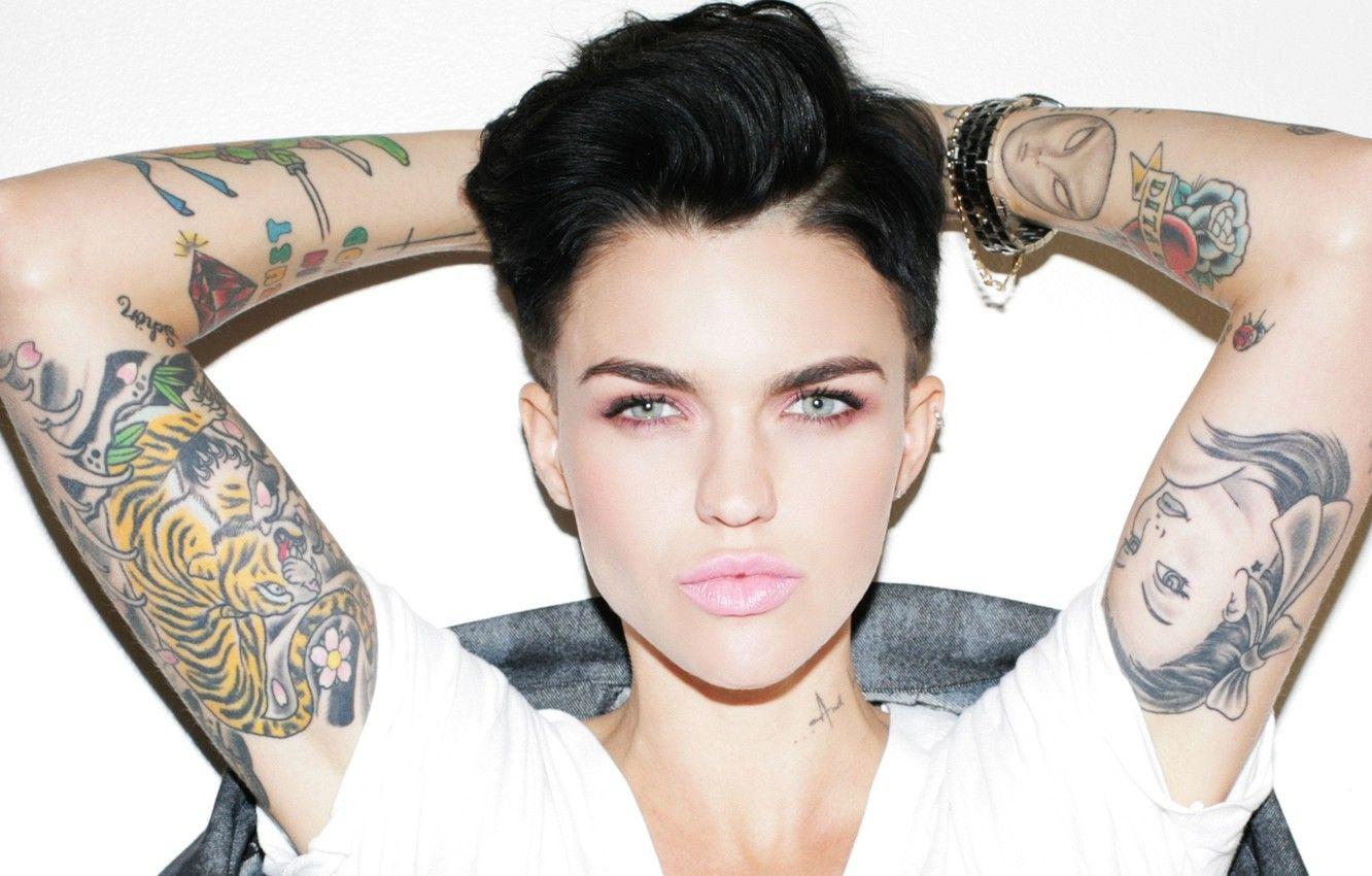 1332x850 Wallpaper Beautiful, Style, Wallpaper, Tattoos, Ruby Rose image for desktop, section девушки