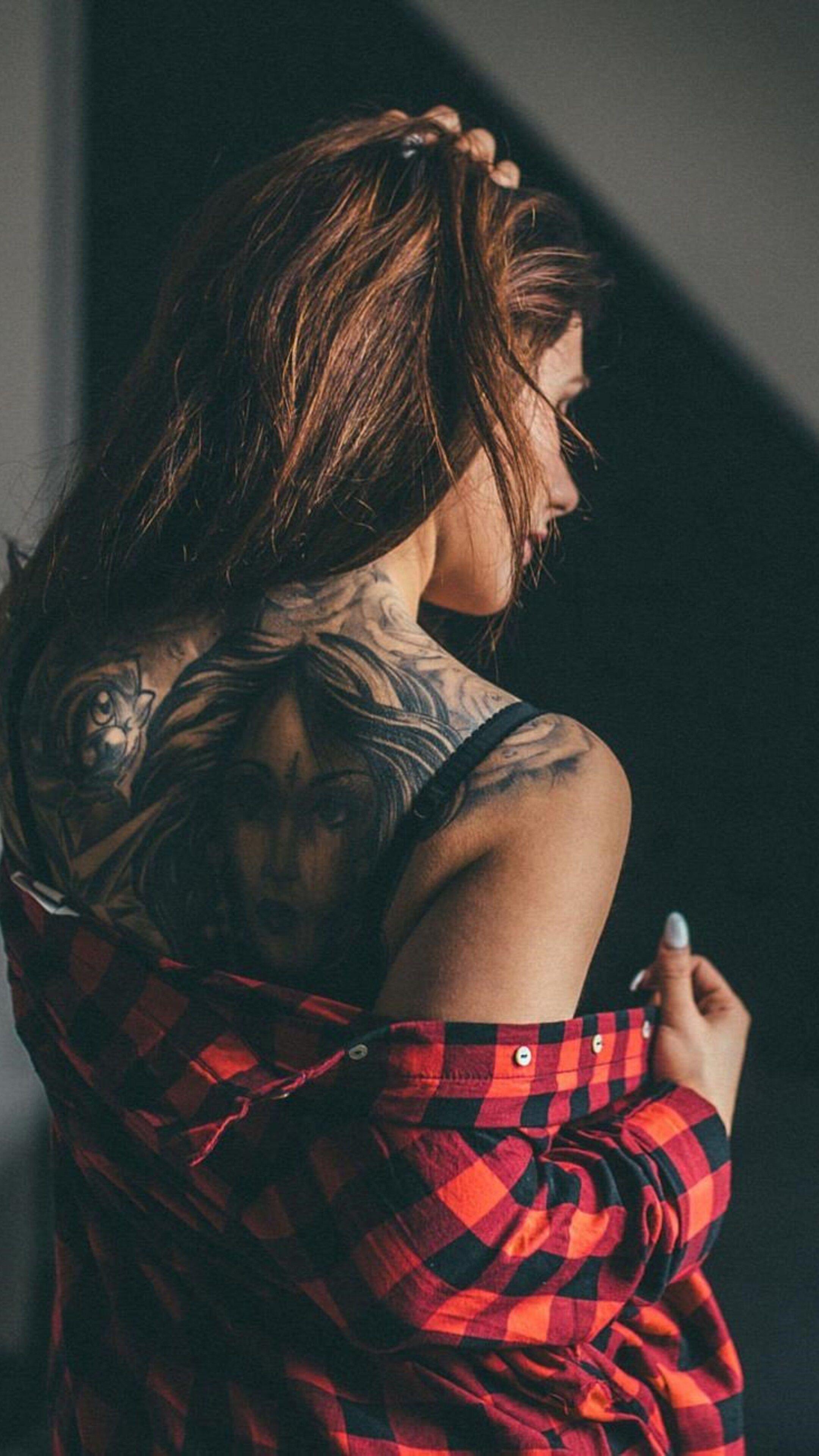 2160x3840 Girl Tattoos On Back Sony Xperia X, XZ, Z5 Premium HD 4k Wallpaper, Image, Background, Photo and Picture