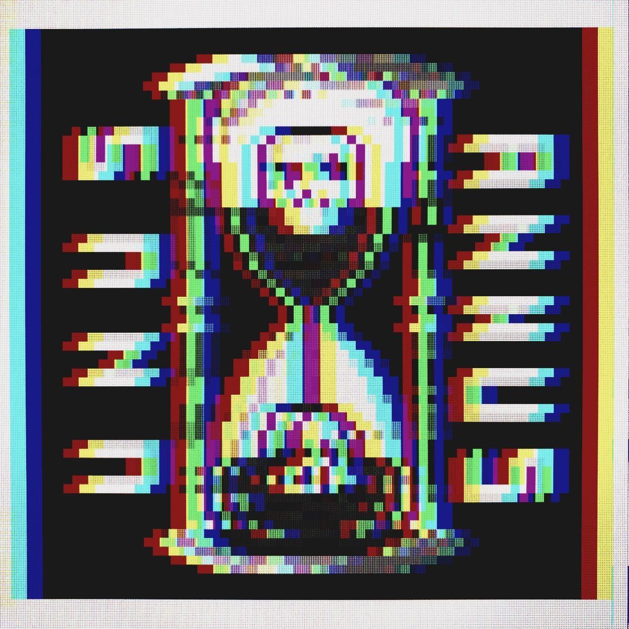 1278x1278 a cool glitchy version of my unus annus pixel art. kinda givin me darkiplier vibes. Pixel art, Markiplier memes, Memento mori