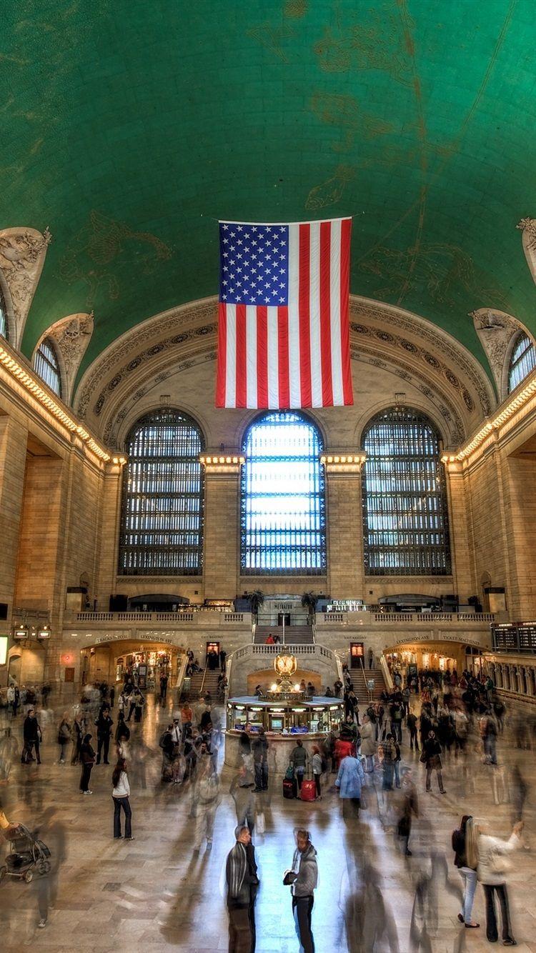 750x1334 New York, USA, Grand Central Terminal 750x1334 IPhone 8 7 6 6S Wallpaper, Background, Picture, Image