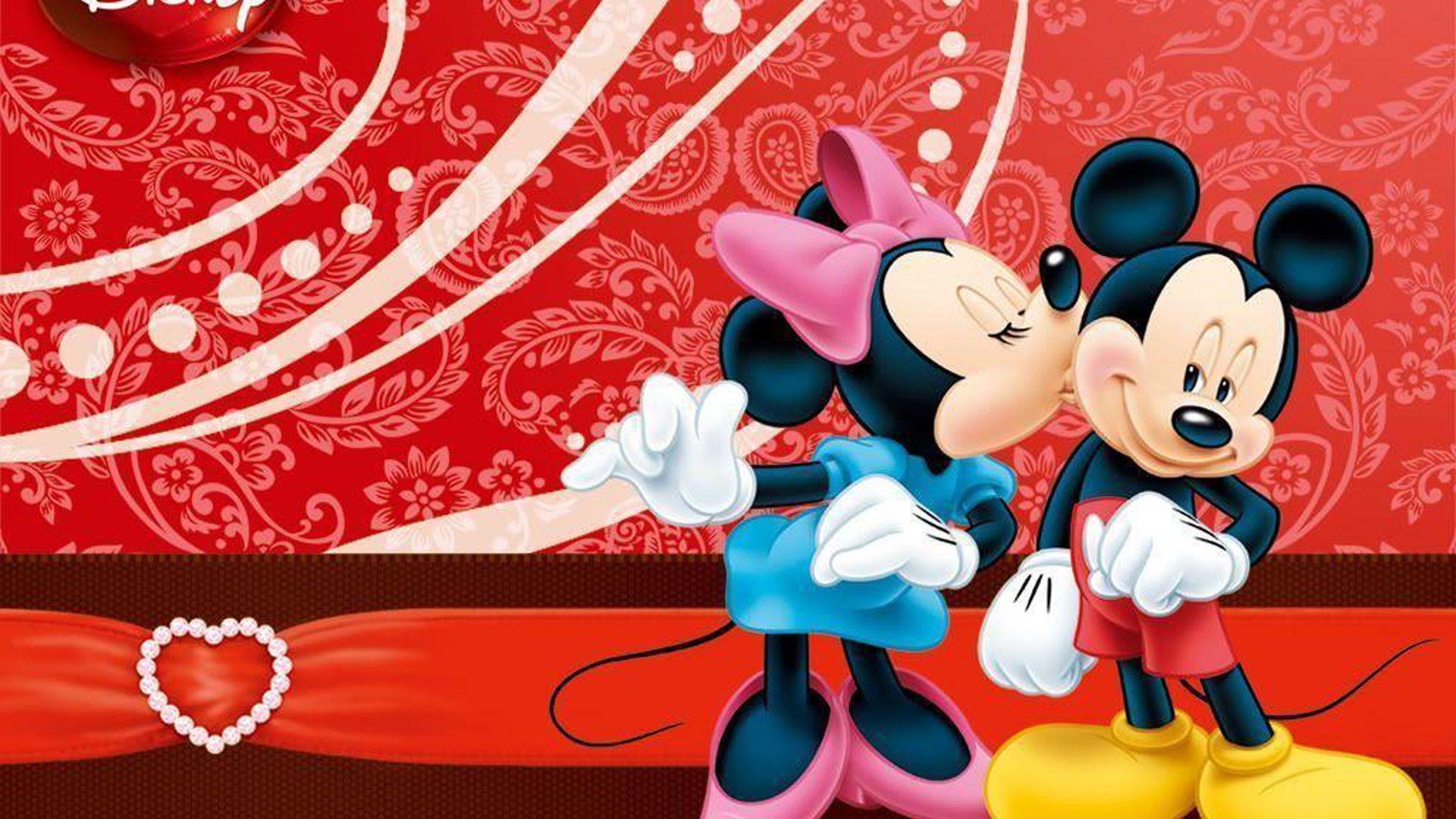 1920x1080 Cute Minnie Mouse And Mickey Mouse HD Minnie Mouse Wallpaper