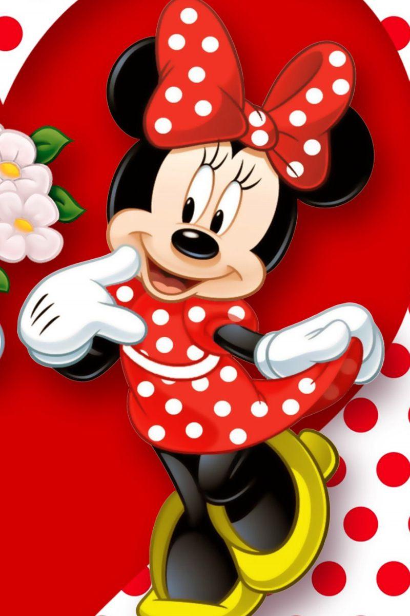 800x1200 Minnie Mouse iPhone Wallpaper
