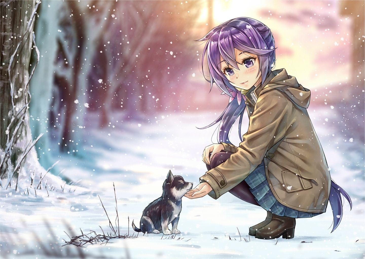 Cute Puppy Anime Wallpapers - Top Free Cute Puppy Anime Backgrounds