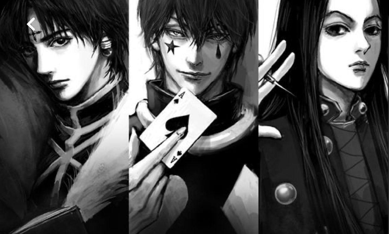 1242x747 Illumi X Hisoka x reader. Hunter anime, Hunter x hunter, Hisoka