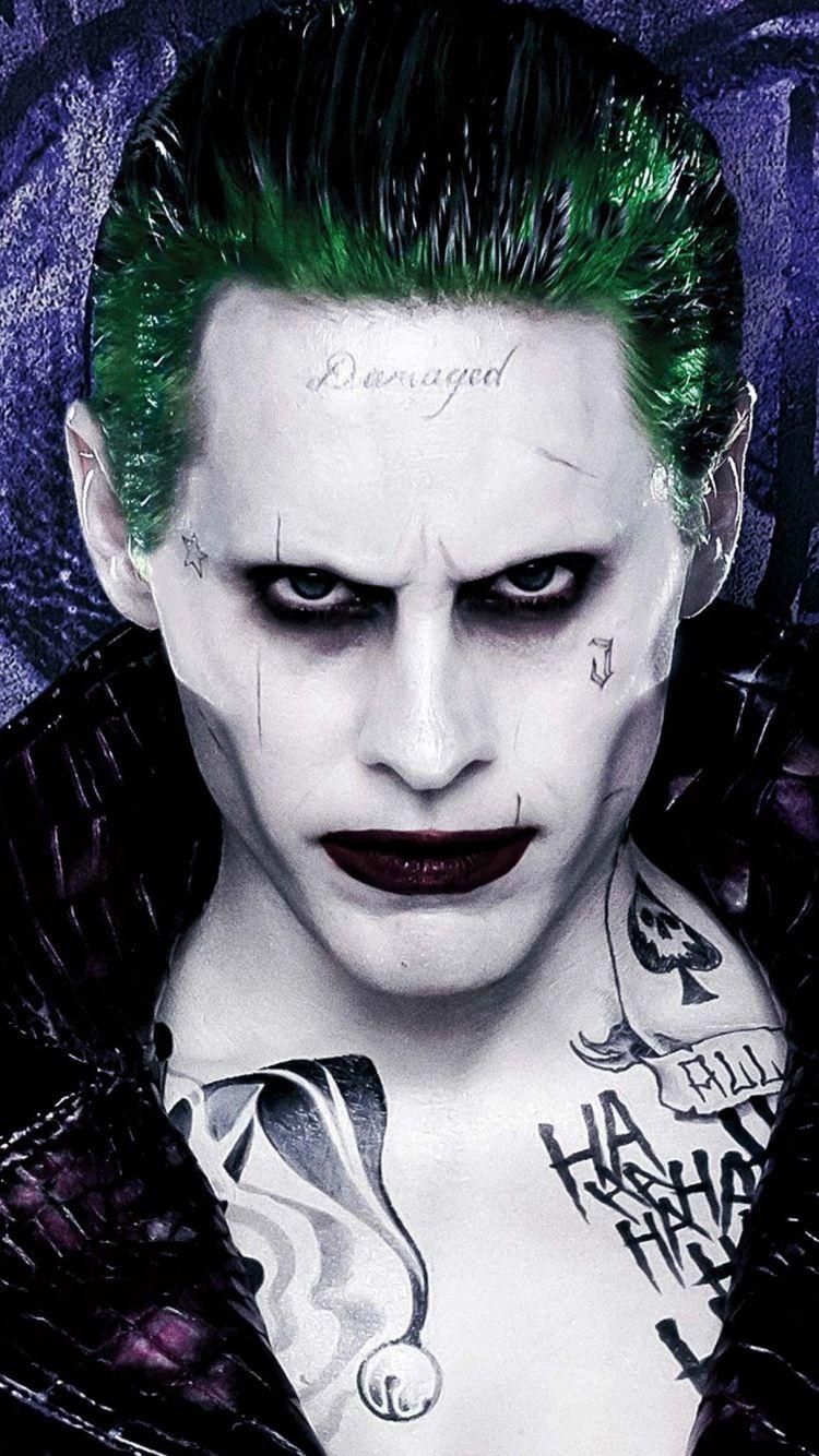 750x1334 Joker Jared Leto Wallpaper