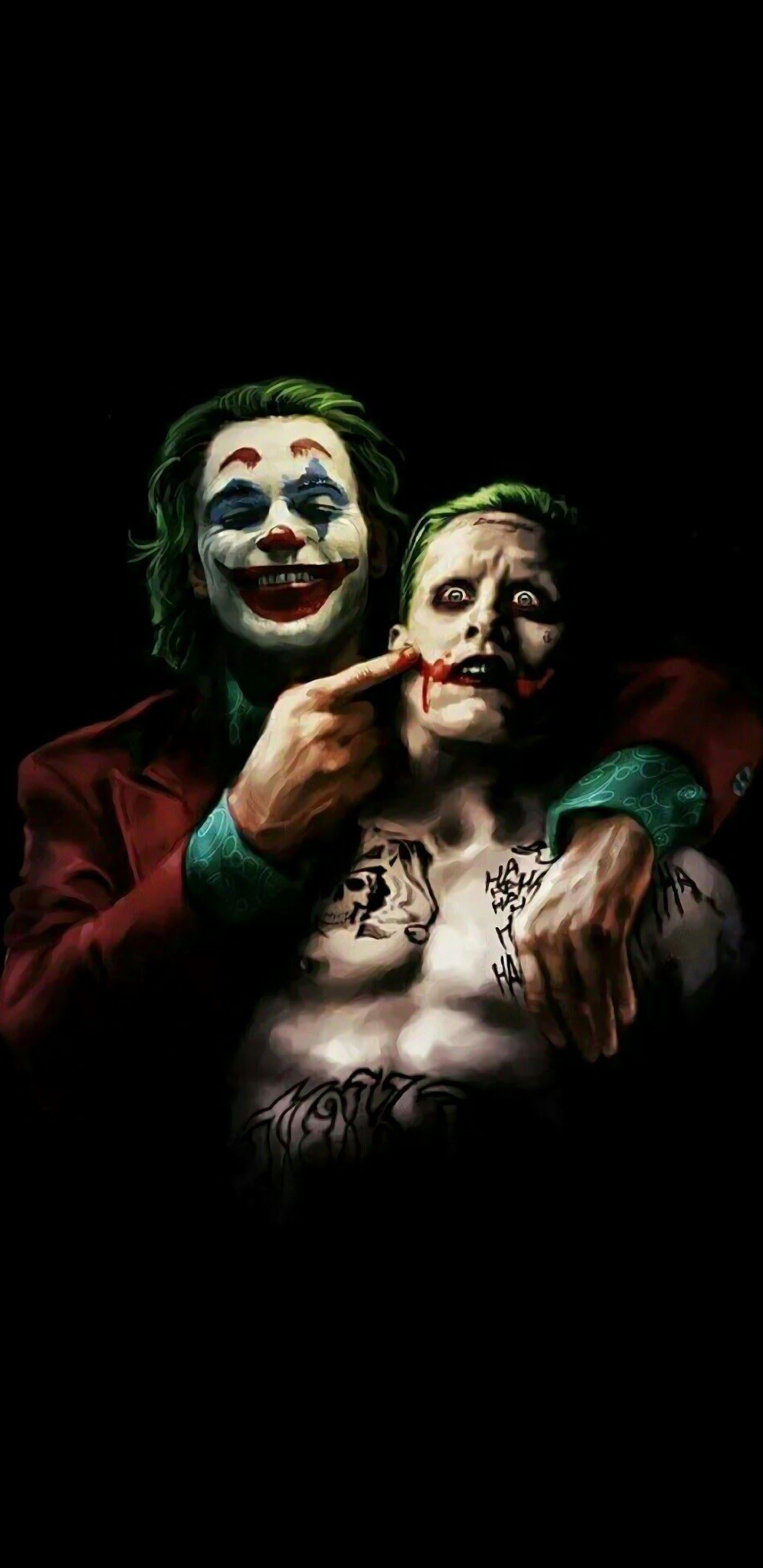 1440x2960 Joker 2019 Juaquin Phoenix Jared Leto 4K Wallpaper