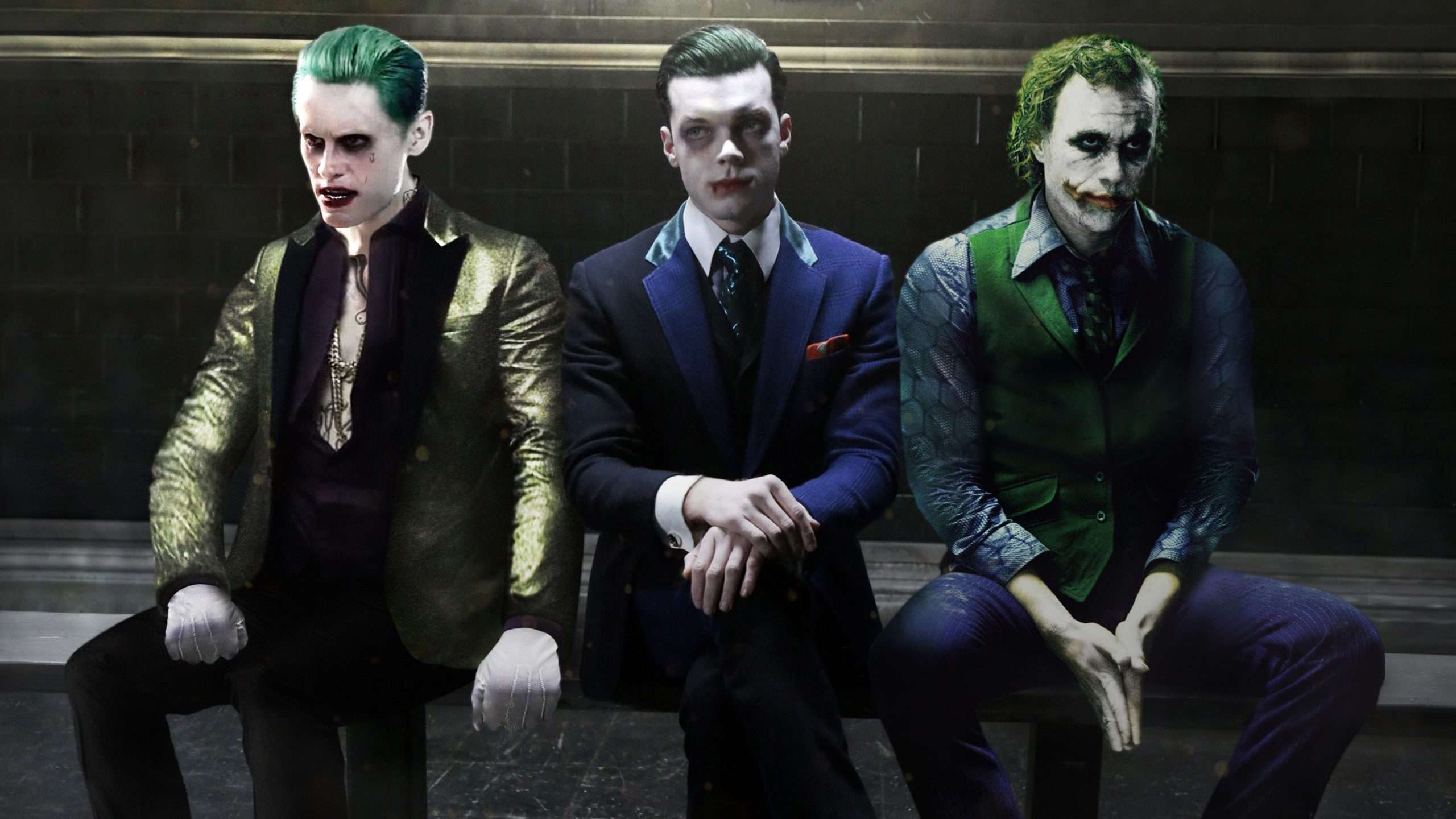 2560x1440 Jared Leto Joker Wallpaper HD