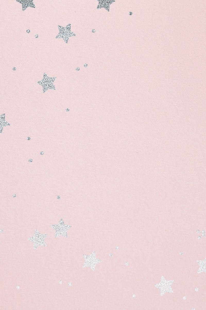 800x1200 Pink background with silver stars pattern. free image / NingZk V. Pink background, Free illustrations, Silver stars