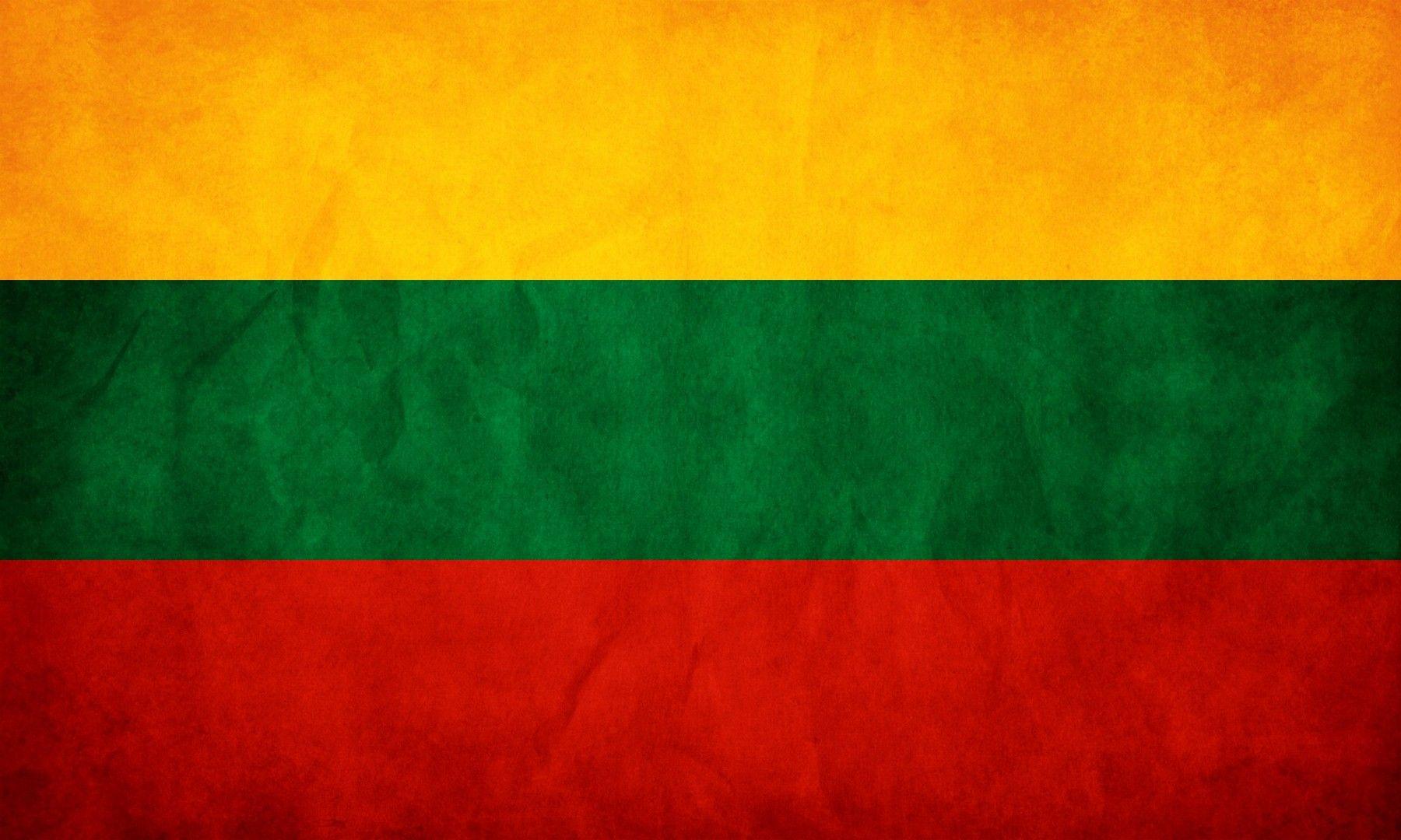 1800x1080 Flag of Lithuania wallpaper. Lithuania flag, Lithuanian flag, European flags