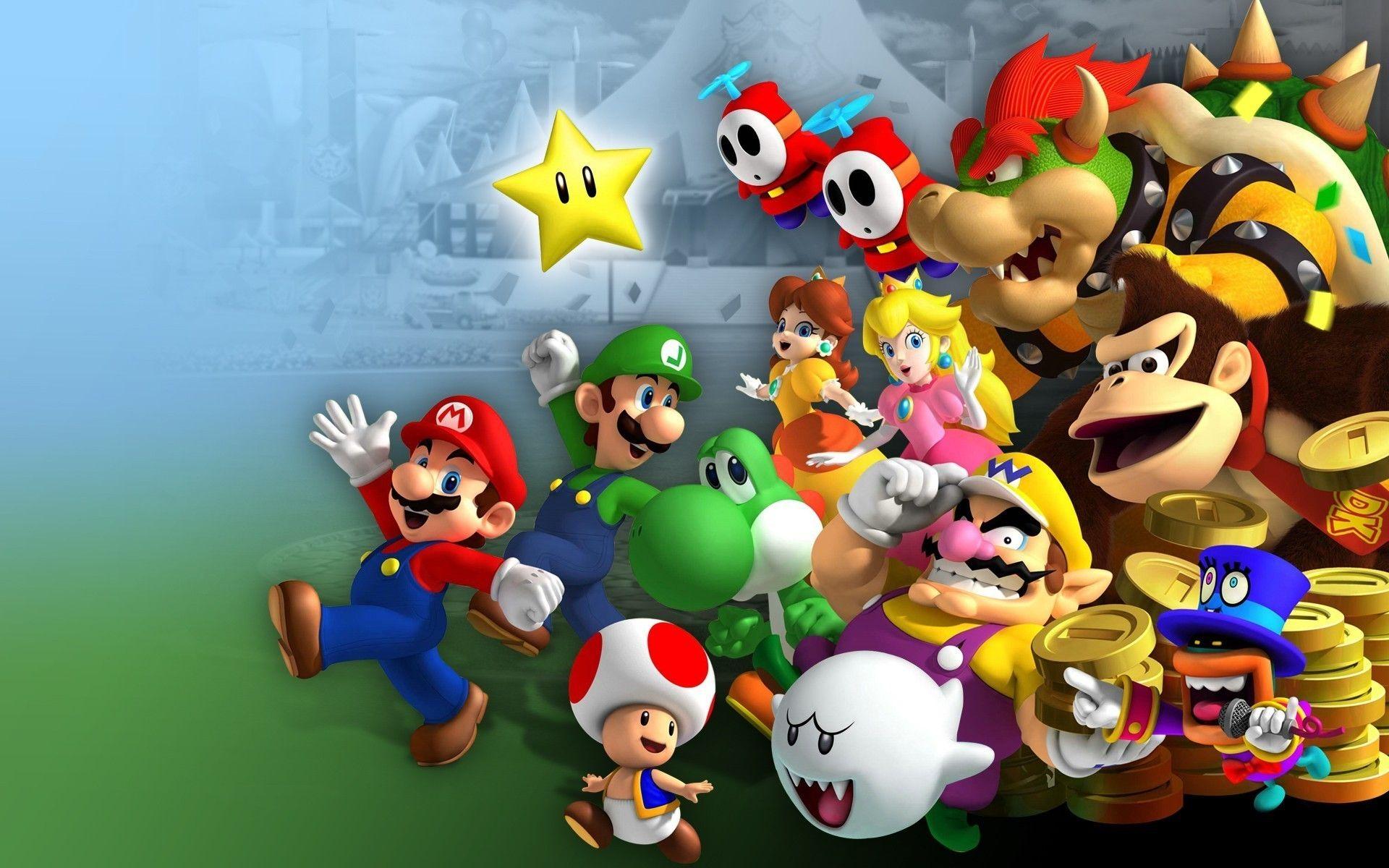 Nintendo Collage Wallpapers - Top Free Nintendo Collage Backgrounds ...