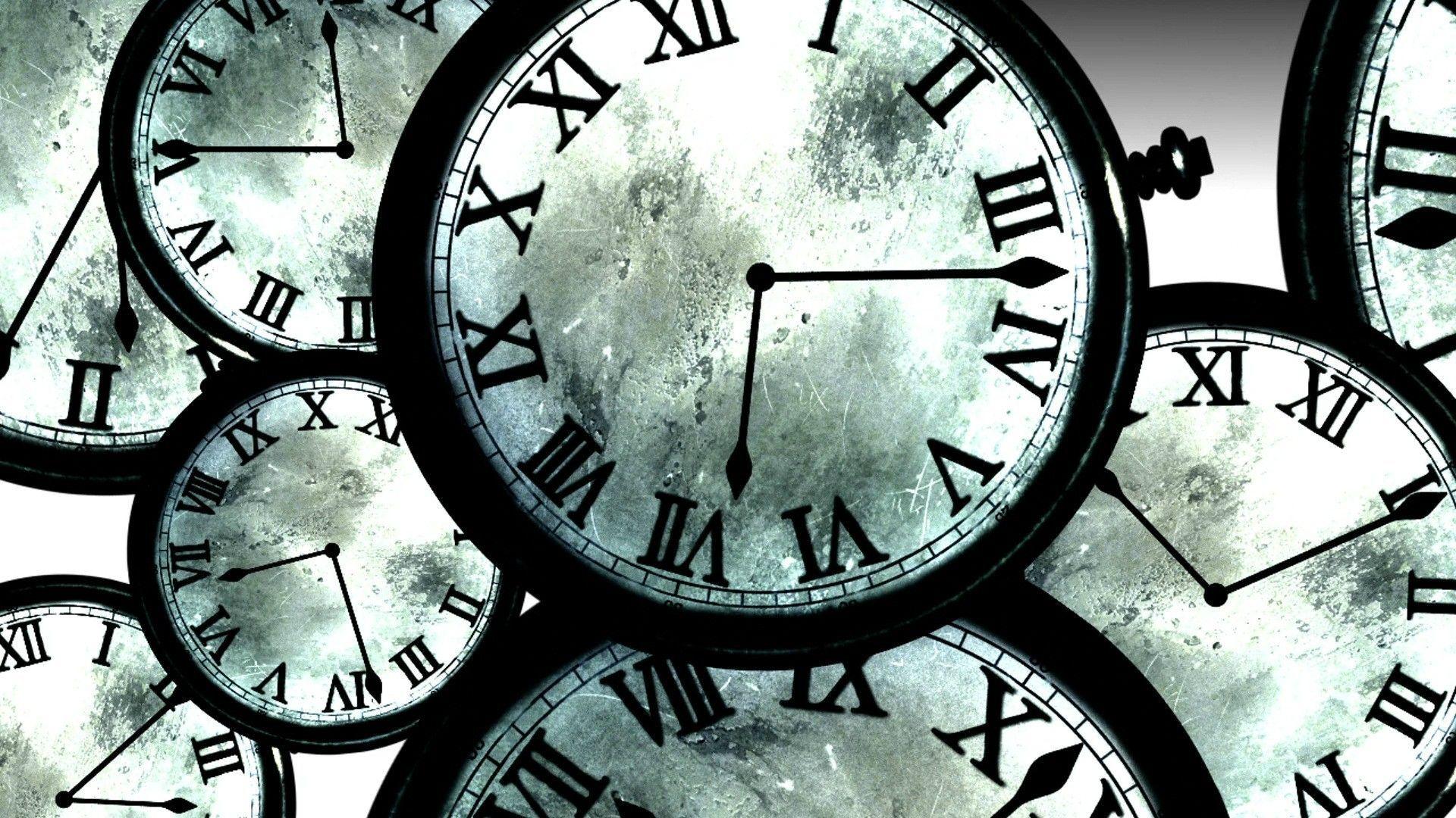 1920x1080 Awesome, Yet Subtle Anime Wallpaper To Hide Your Power Level. Clock wallpaper, Clock, Anime wallpaper