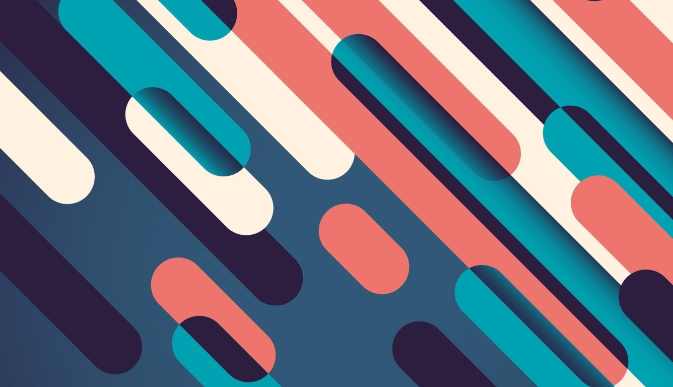 1336x768 Colorful Shapes Art HD Laptop Wallpaper, HD Artist 4K Wallpaper, Image, Photo and Background