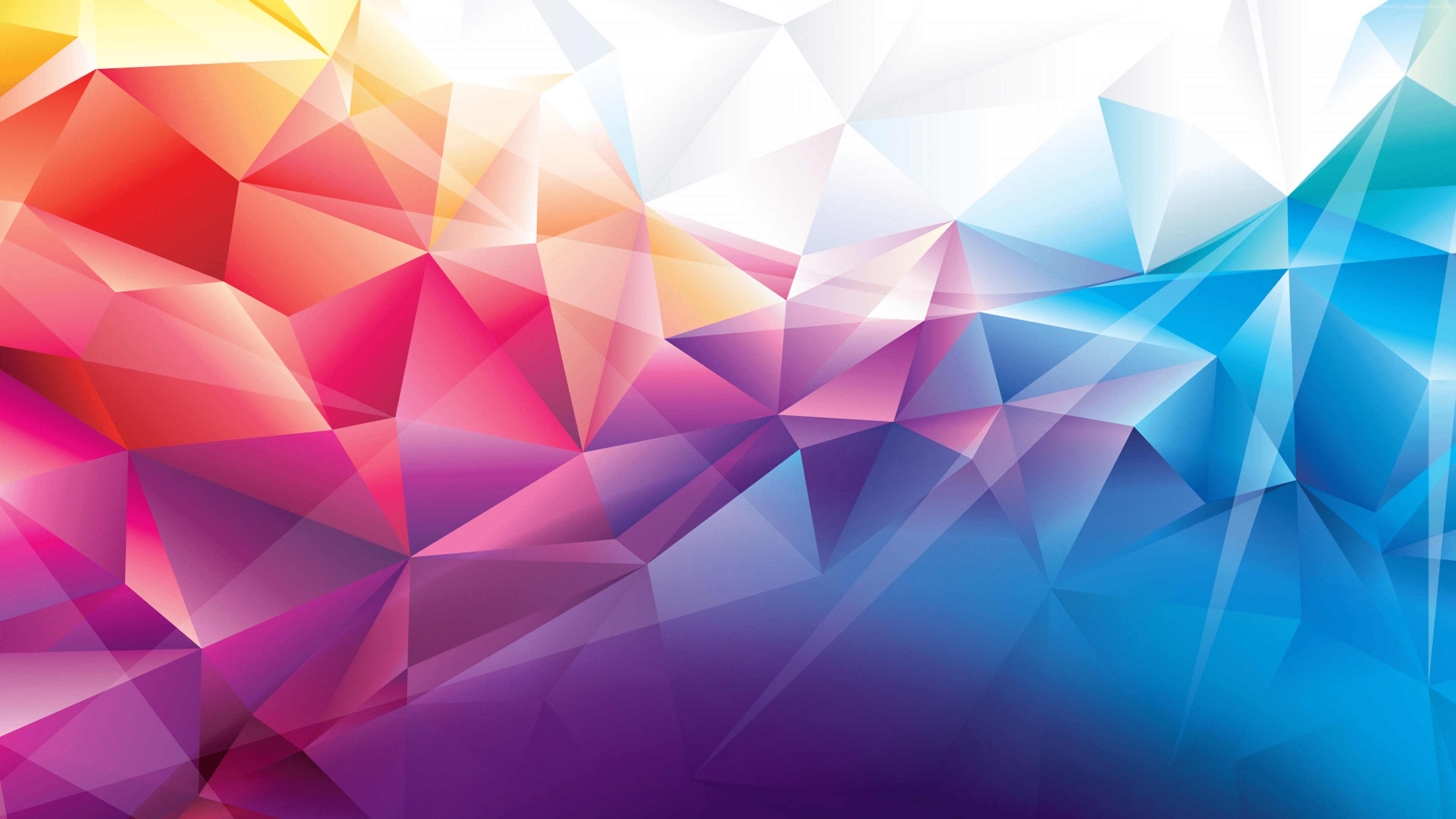 3840x2160 Abstract Artistic Colorful Shapes Wallpaper:3840x2160