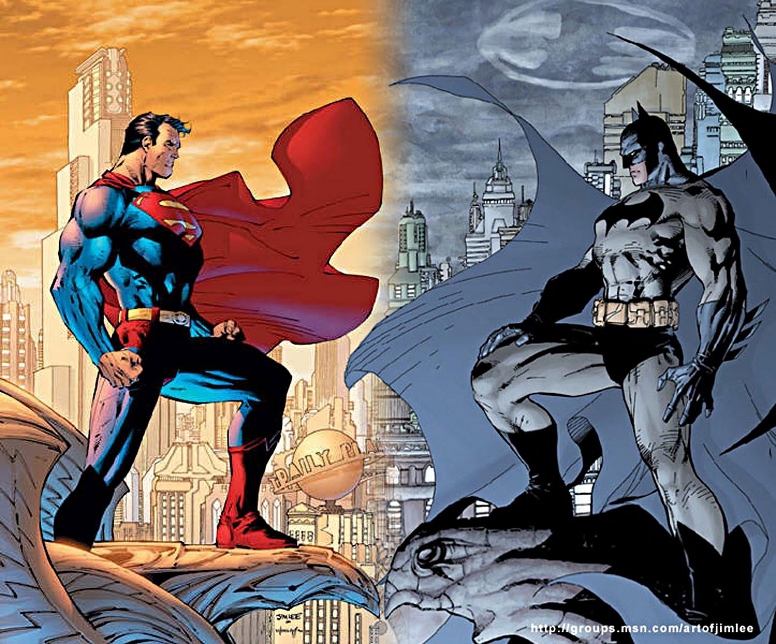 1600x1328 DSNG'S SCI FI MEGAVERSE: SUPERMAN BATMAN POSTERS NEW ART BY DSNG