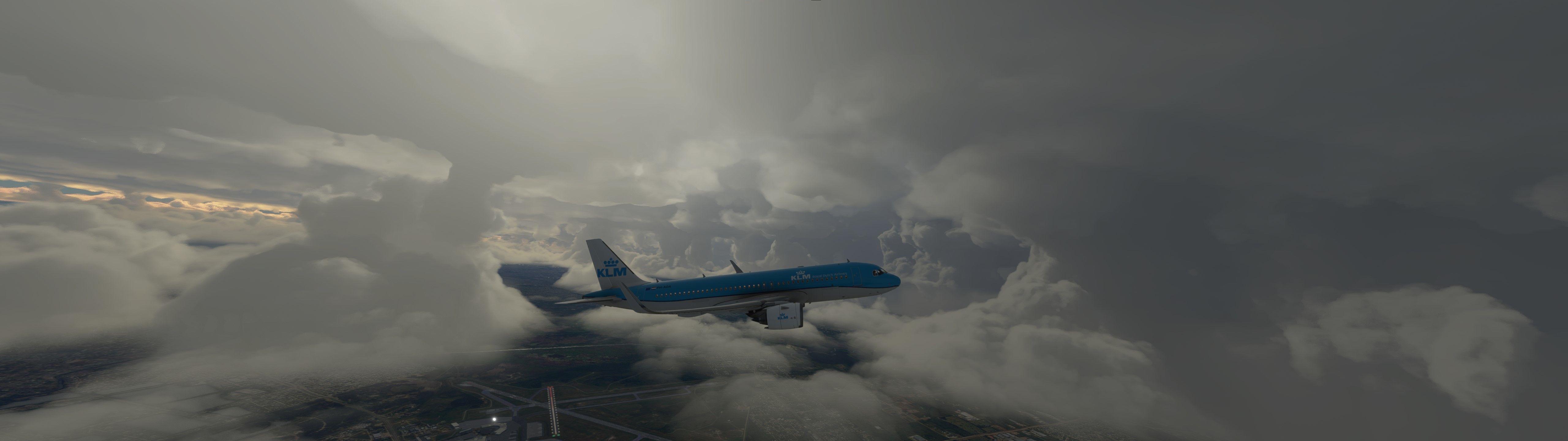 5120x1440 flight simulator HD wallpaper, Background