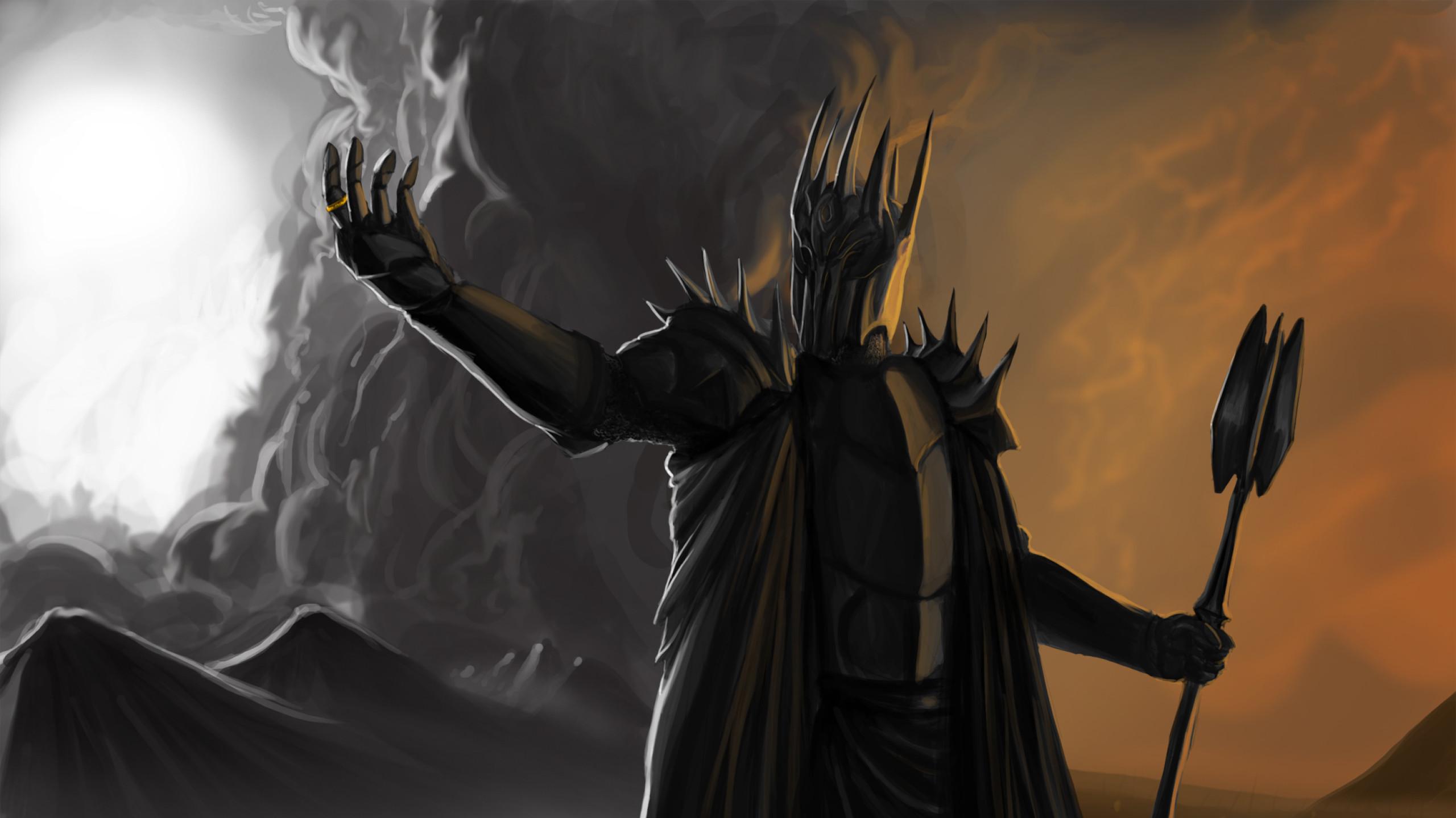 2560x1440 Sauron Lord Of The Rings 1440P Resolution Wallpaper, HD Fantasy 4K Wallpaper