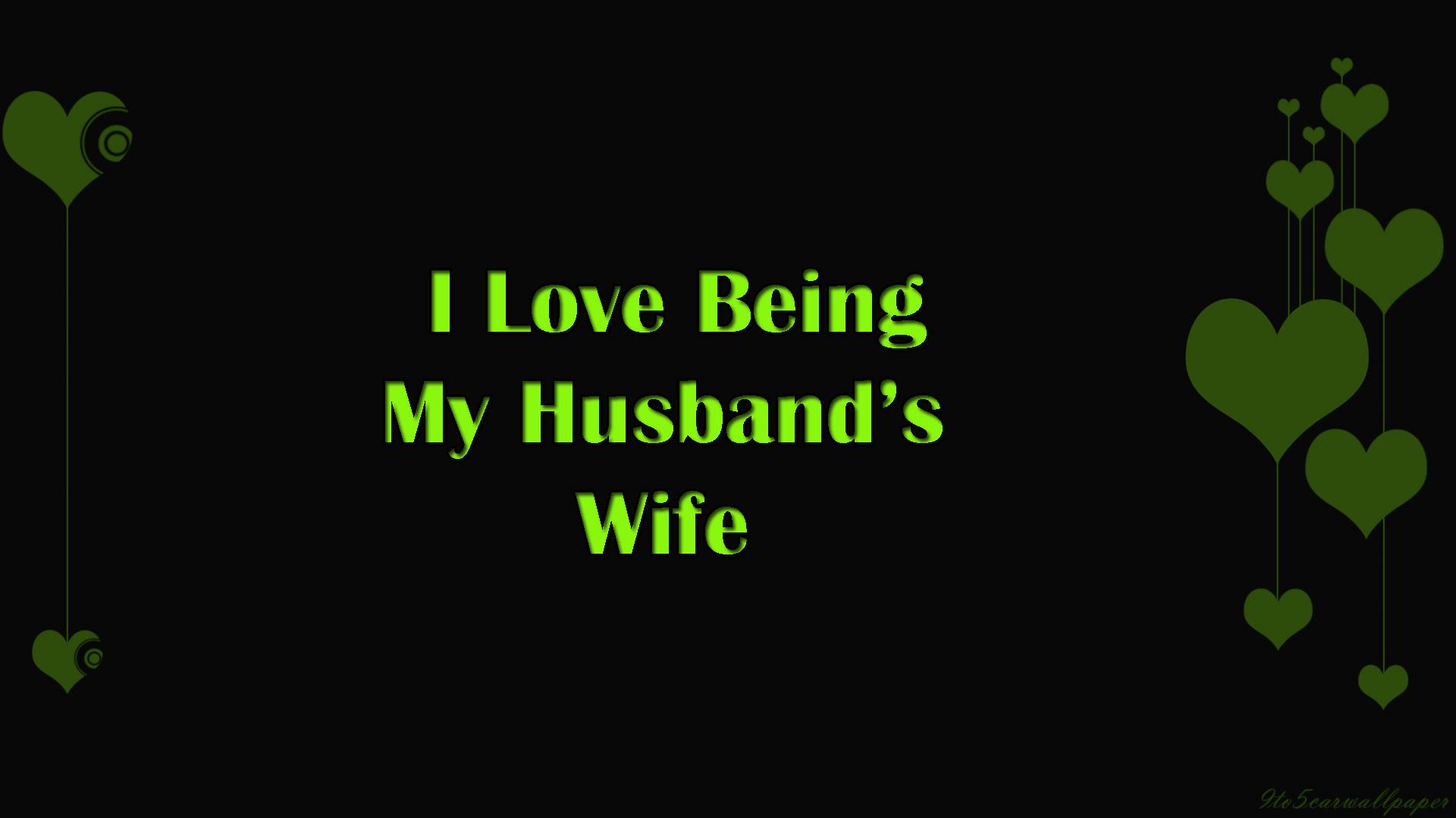 1920x1080 I Love My Husband Wallpaper background picture