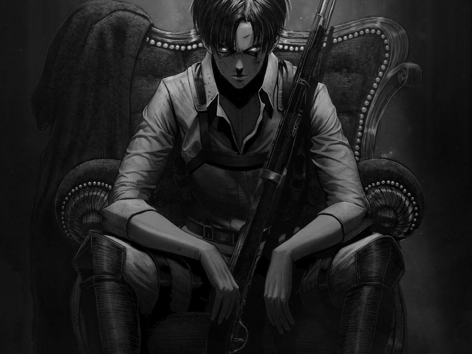 1600x1200 Wallpaper Anime, Attack On Titan, Levi Ackerman • Wallpaper For You HD Wallpaper For Desktop & Mobile