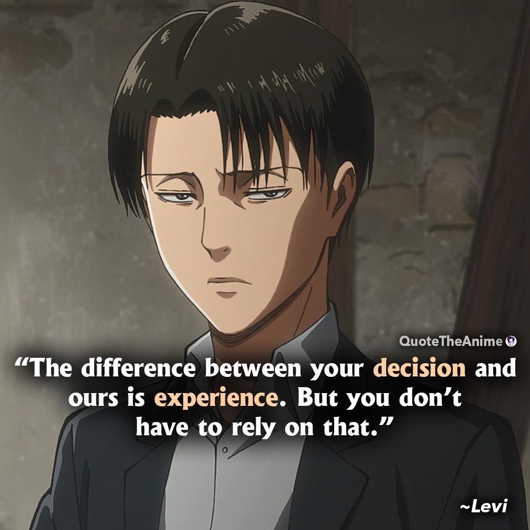 1080x1080 Powerful Attack On Titan Quotes (HQ Image). QTA. Levi ackerman quotes, Levi ackerman, Attack on titan