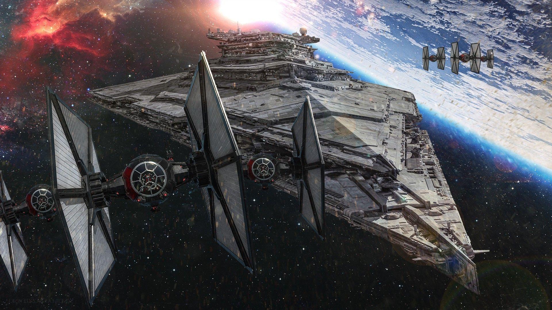 1920x1080 Star Wars: Episode VII The Force Awakens, Star Wars, Movies, Artwork Wallpaper HD / Desktop and Mobile Background