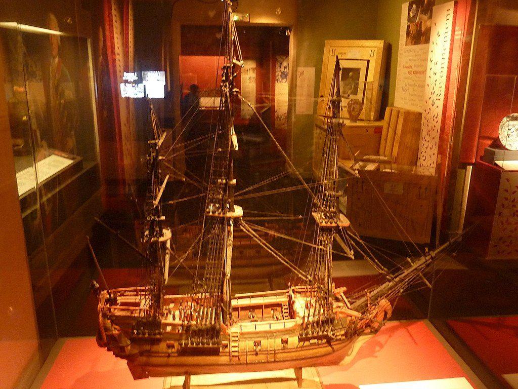 1024x768 Maquette du Dromadaire vaisseau de la Compagnie des