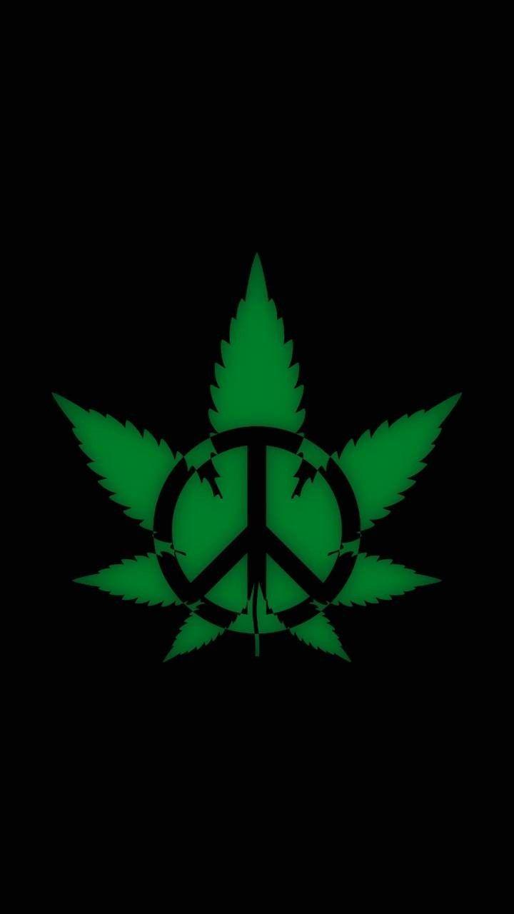 720x1280 Weed Logo Wallpaper