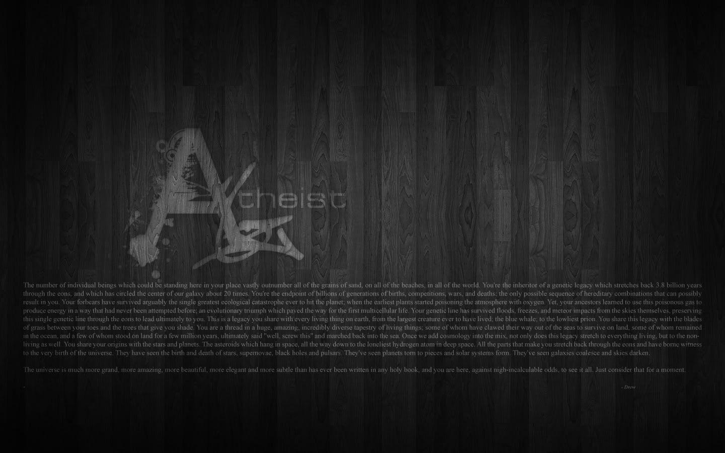 1440x900 Rare Atheist Quotes. QuotesGram