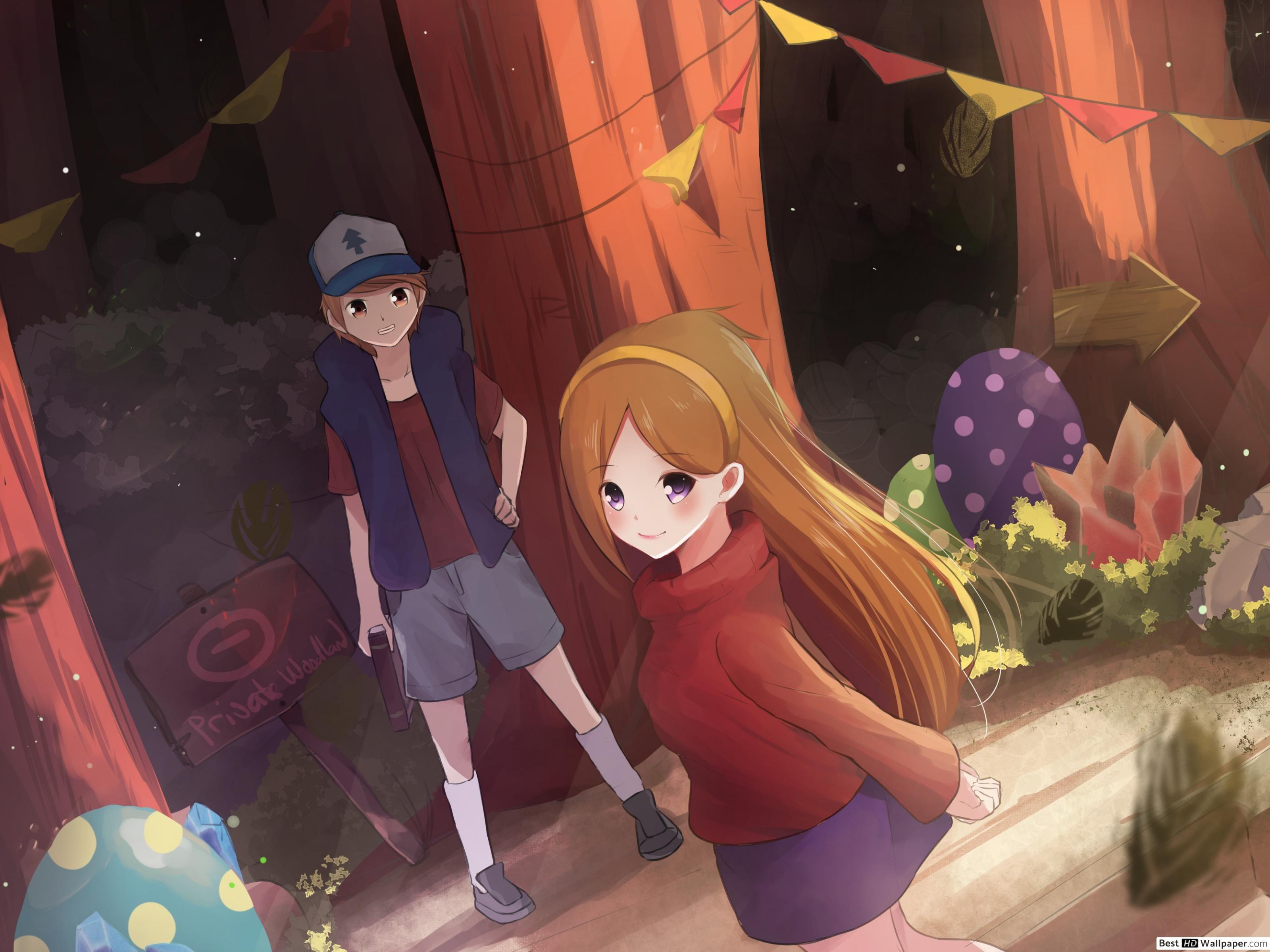 3200x2400 Gravity Falls & Mabel HD wallpaper download