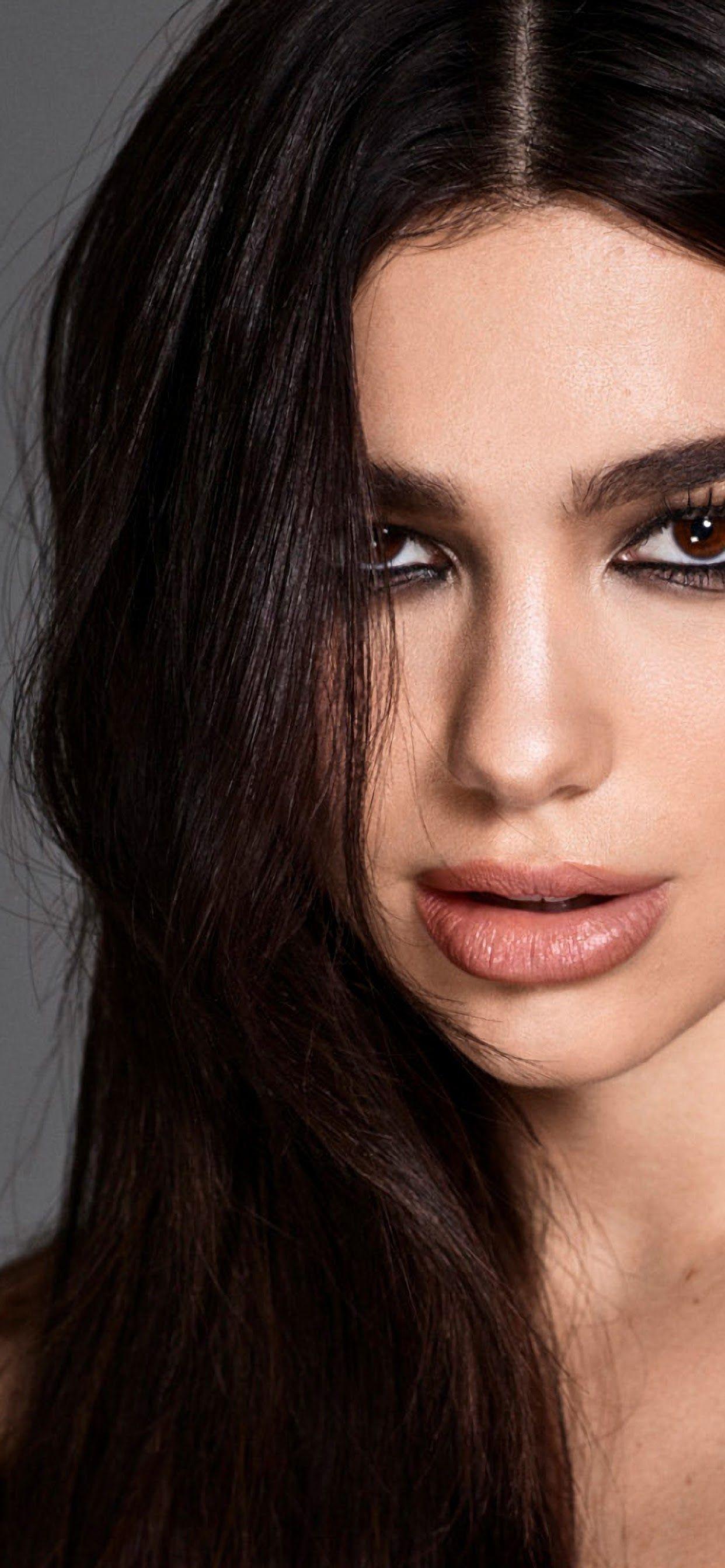 1242x2688 Dua Lipa 4K Wallpaper