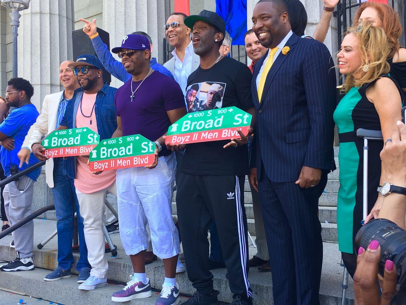 1400x1050 Not the end of the road for R&B icons as section of Broad Street becomes Boyz II Men Boulevard