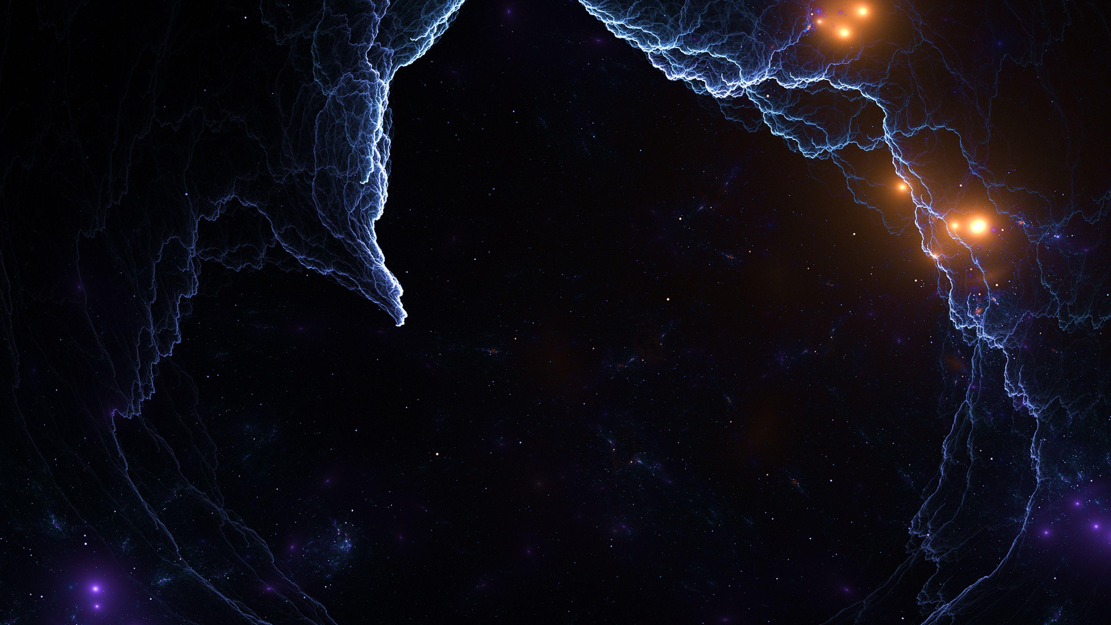 3840x2160 Wild Fire Electrical Distrubance 4k 2048x1152 Resolution HD 4k Wallpaper, Image, Background, Photo and Picture