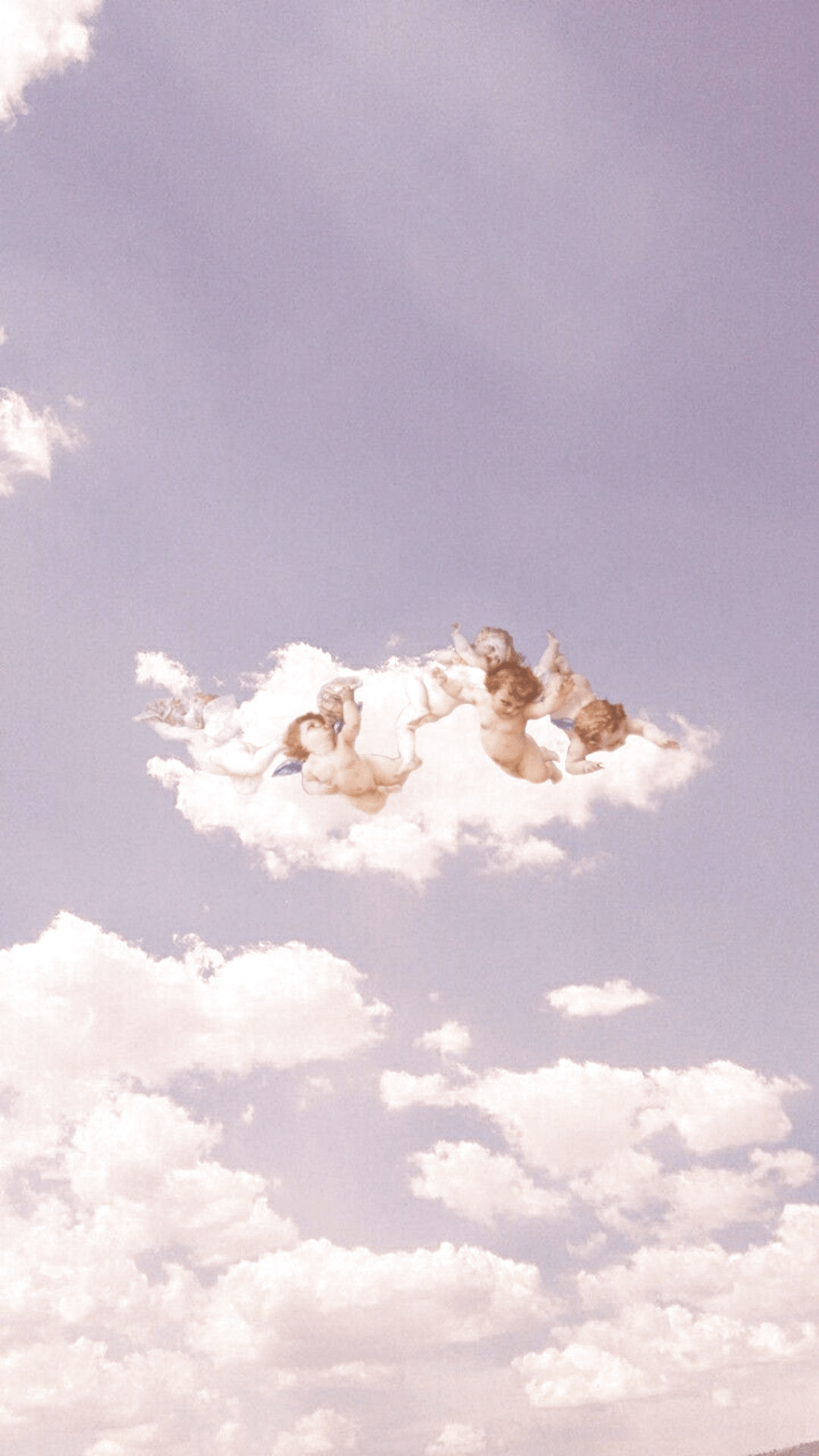 1024x1820 wallpaper #tumblr #aesthetic #sky #angel #babypink #purple #pink. Angel wallpaper, Retro wallpaper, Art wallpaper