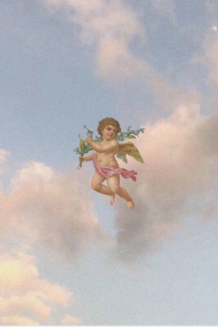 750x1125 iPhone Aesthetic Wallpaper Angel