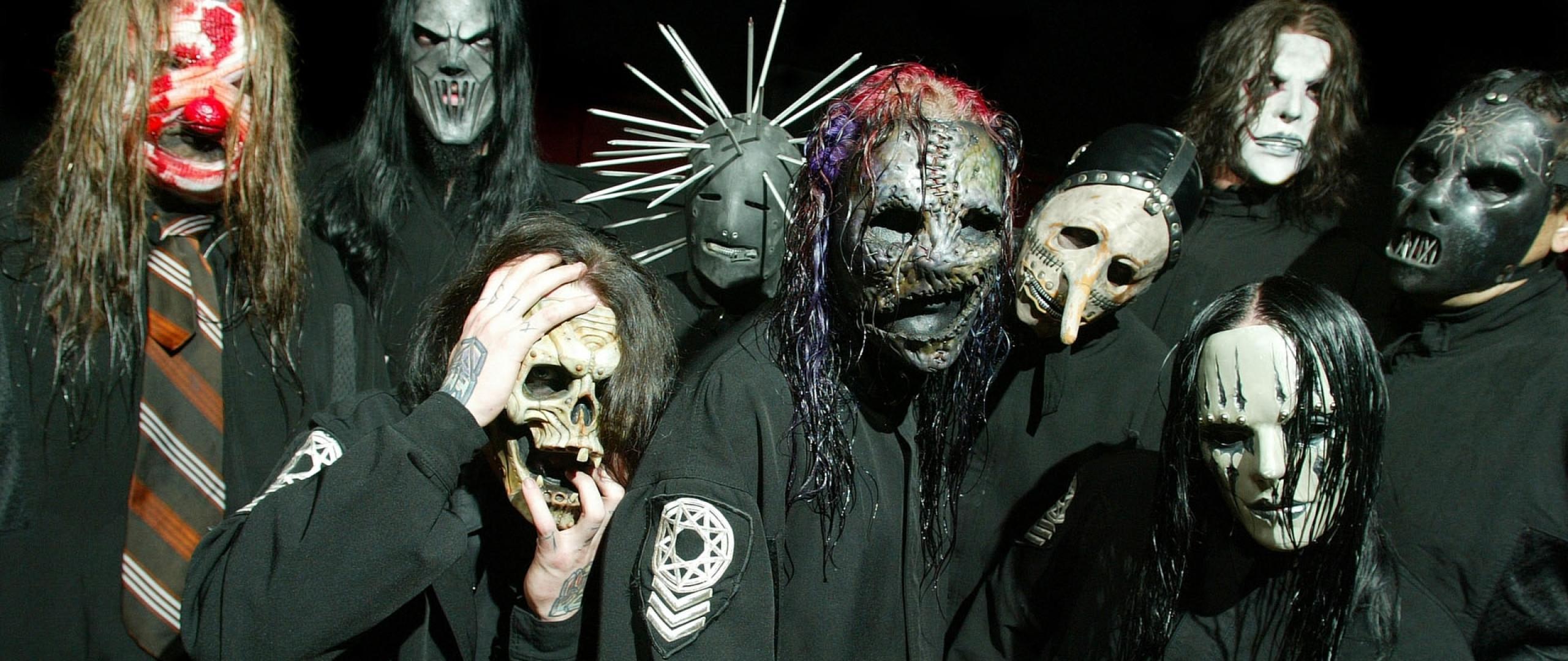 2560x1080 slipknot, light, masks 2560x1080 Resolution Wallpaper, HD Music 4K Wallpaper