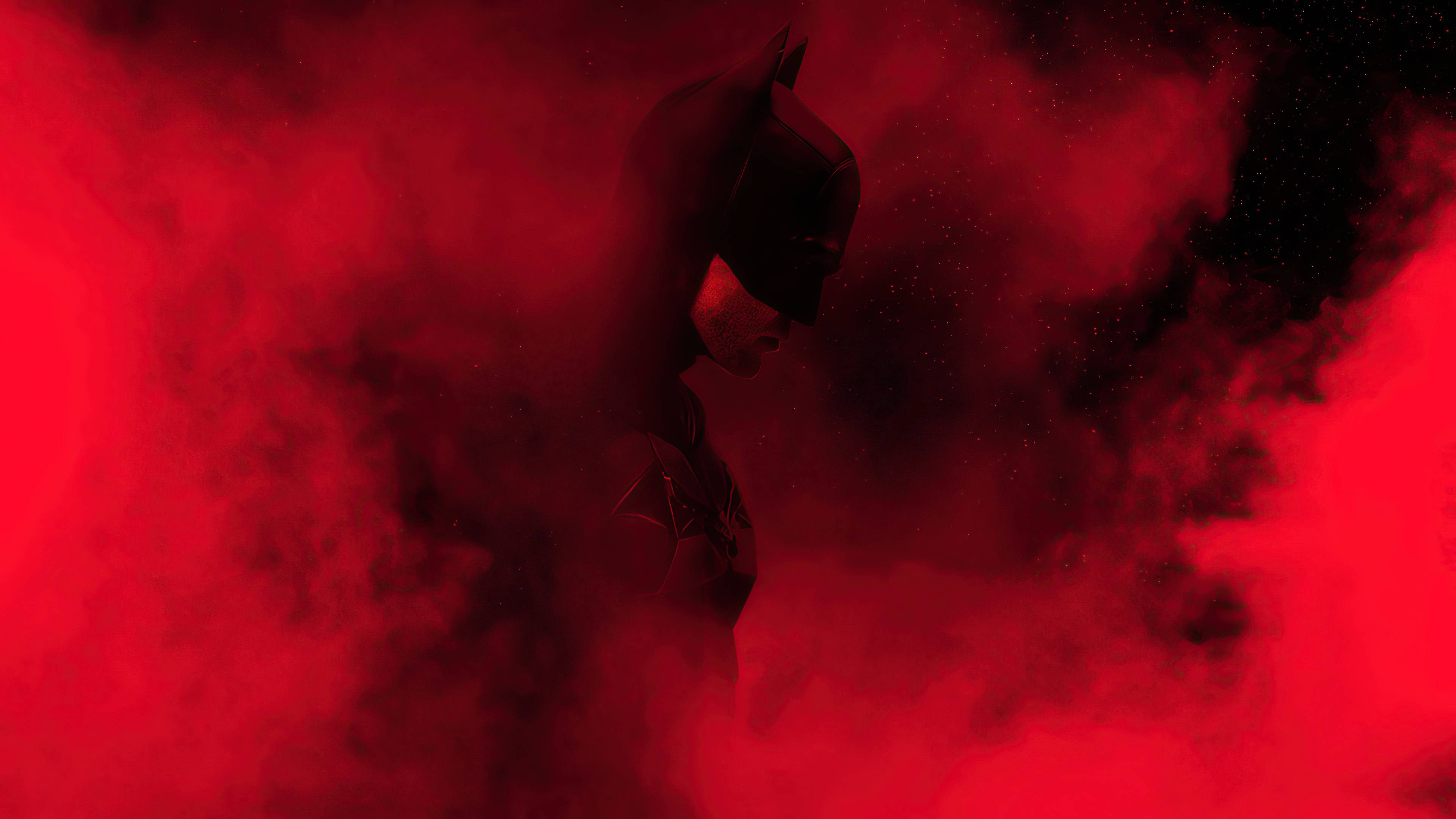 3840x2160 The Batman Red Theme Dope Desktop Laptop HD Wallpaper, HD Superheroes 4K Wallpaper