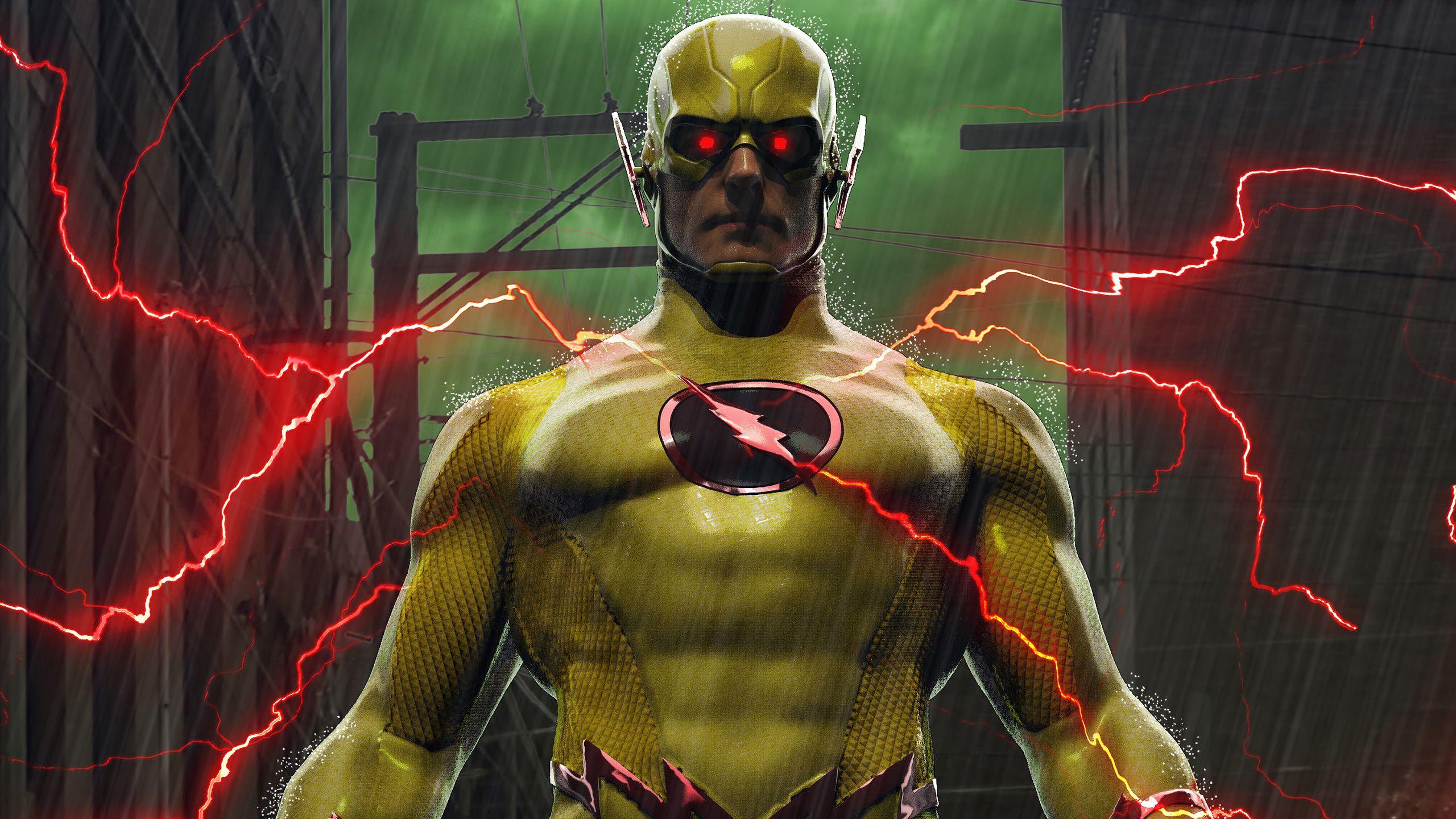 2560x1440 The Reverse Flash Wallpaper