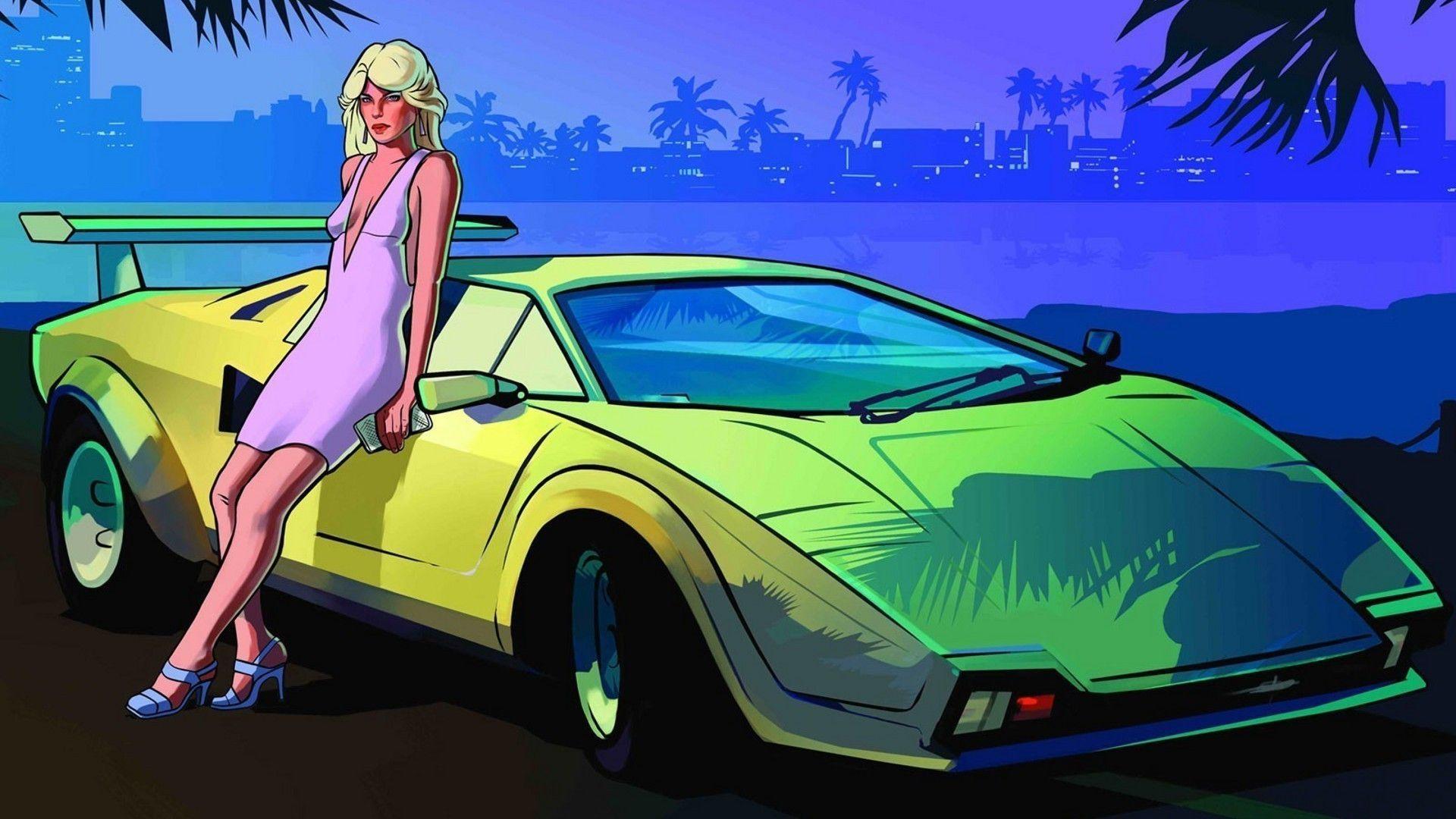 GTA Vice city Stories HD Wallpaper Remaster by yahyaismaik on