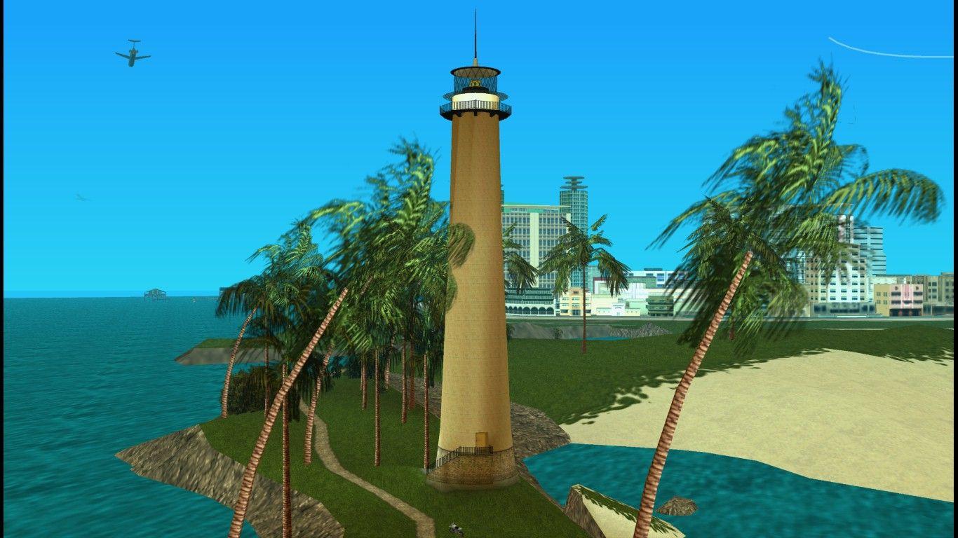 1366x768 Vice City Lighthouse