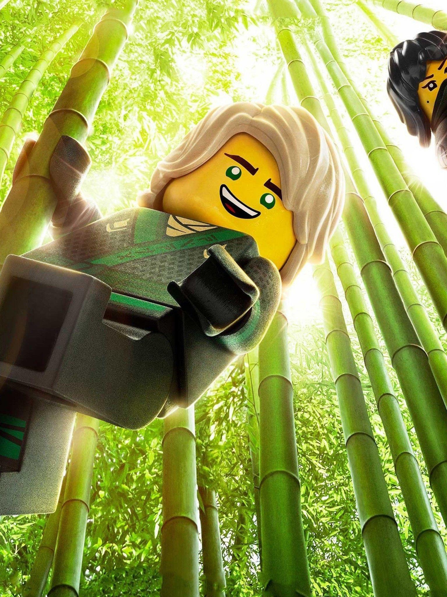 1536x2048 Download 1536x2048 The Lego Ninjago Movie, Nya, Lloyd, Animation Wallpaper for Apple iPad Mini, Apple IPad 4