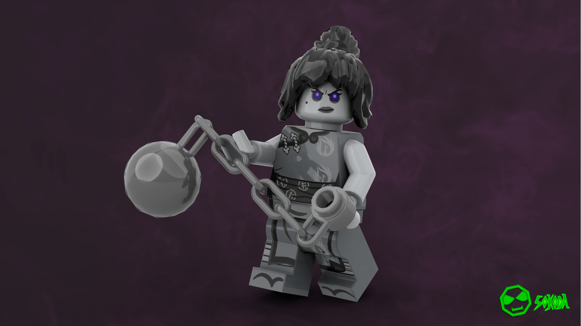 1920x1080 Here Is My Second Custom Minifigure: Legacy Evil Nya