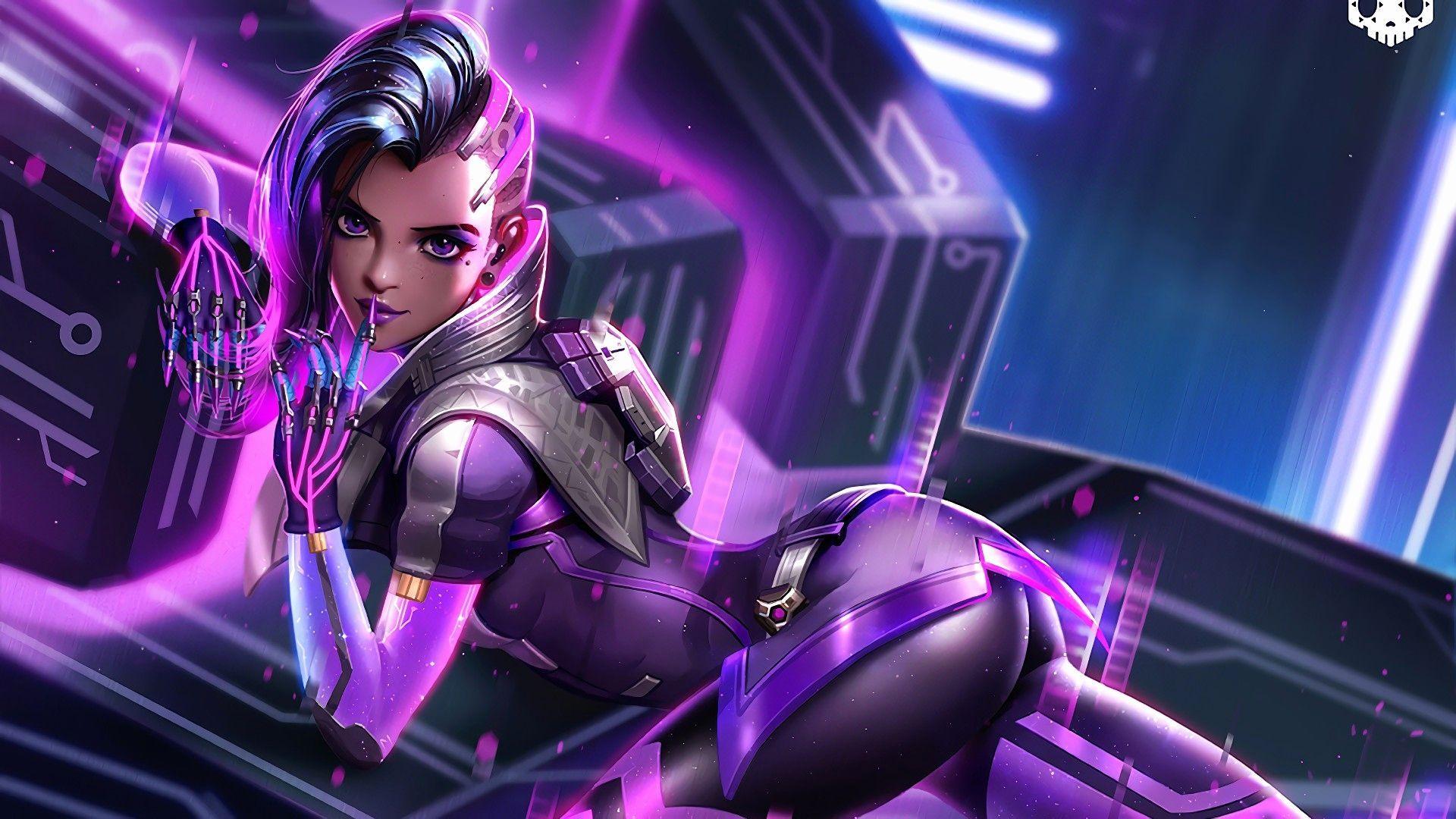 1920x1080 4k Games Girl Wallpaper