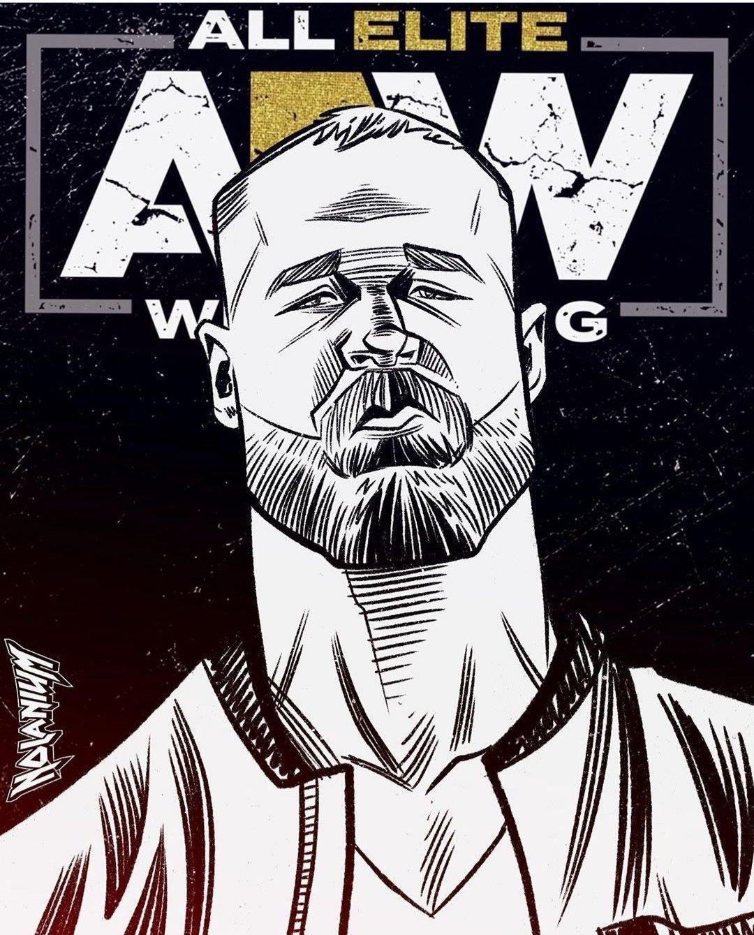 1080x1339 Jon Moxley AEW Art. Wwe wallpaper, Wrestling stars, Wwf