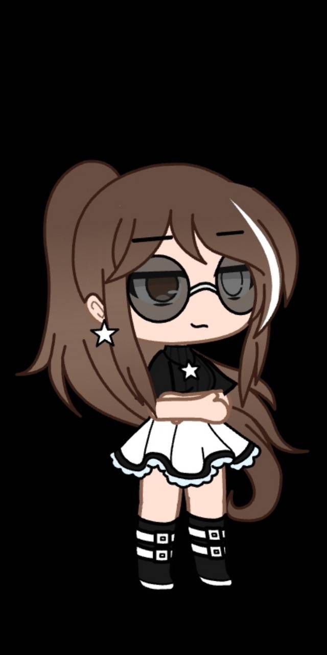 640x1280 Gacha Club Girl Wallpaper