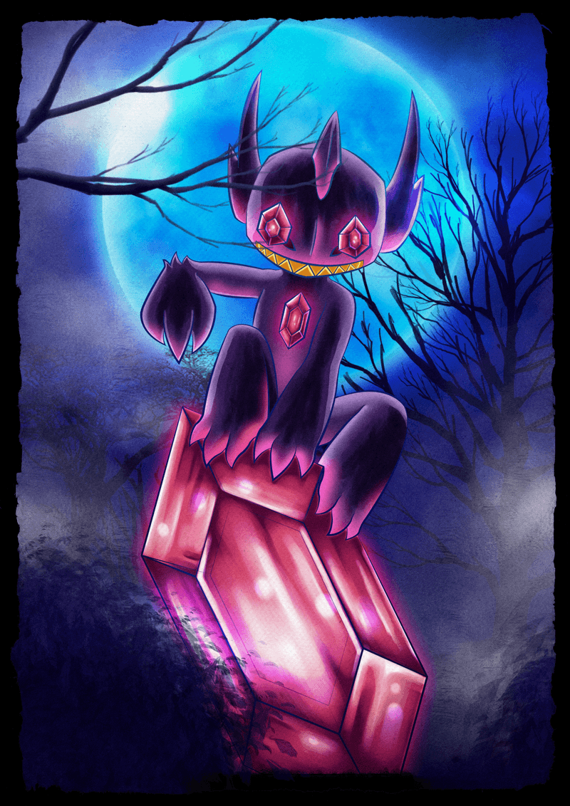 800x1132 Sableye HD Wallpaper 2020
