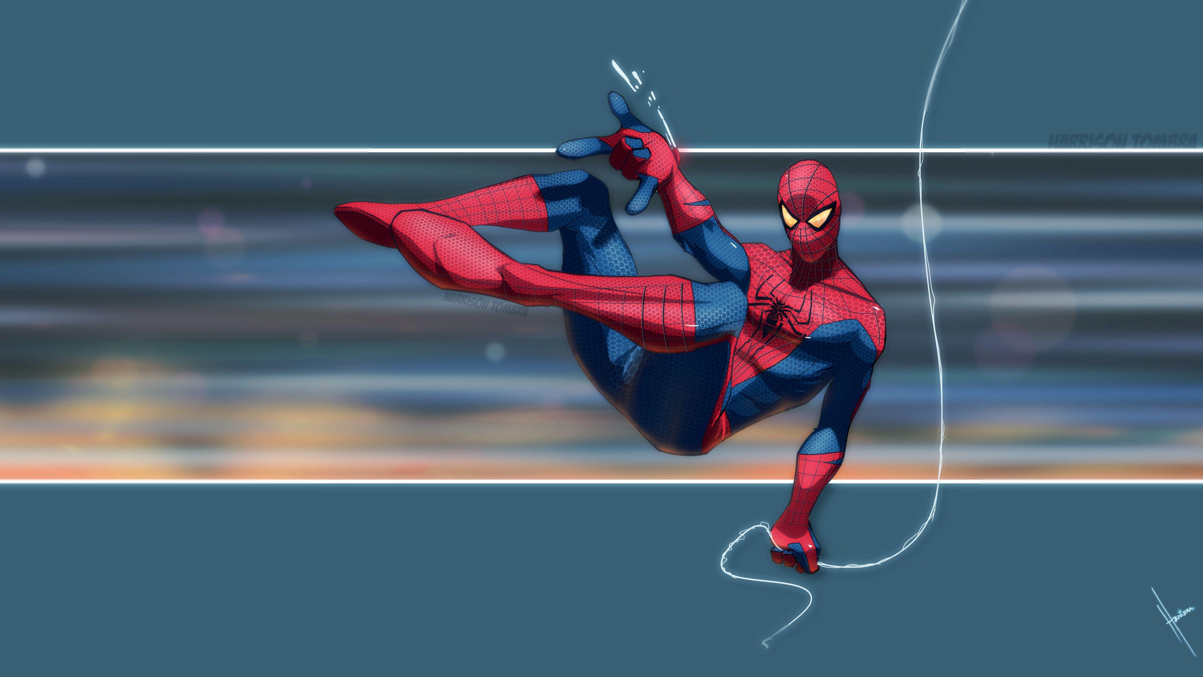 3840x2160 Spider Boy 4k Superheroes Wallpaper, Spiderman Wallpaper, Hd Wallpaper, Digital Art Wallpaper, Wallpaper,. Spiderman, Art Wallpaper, HD Wallpaper