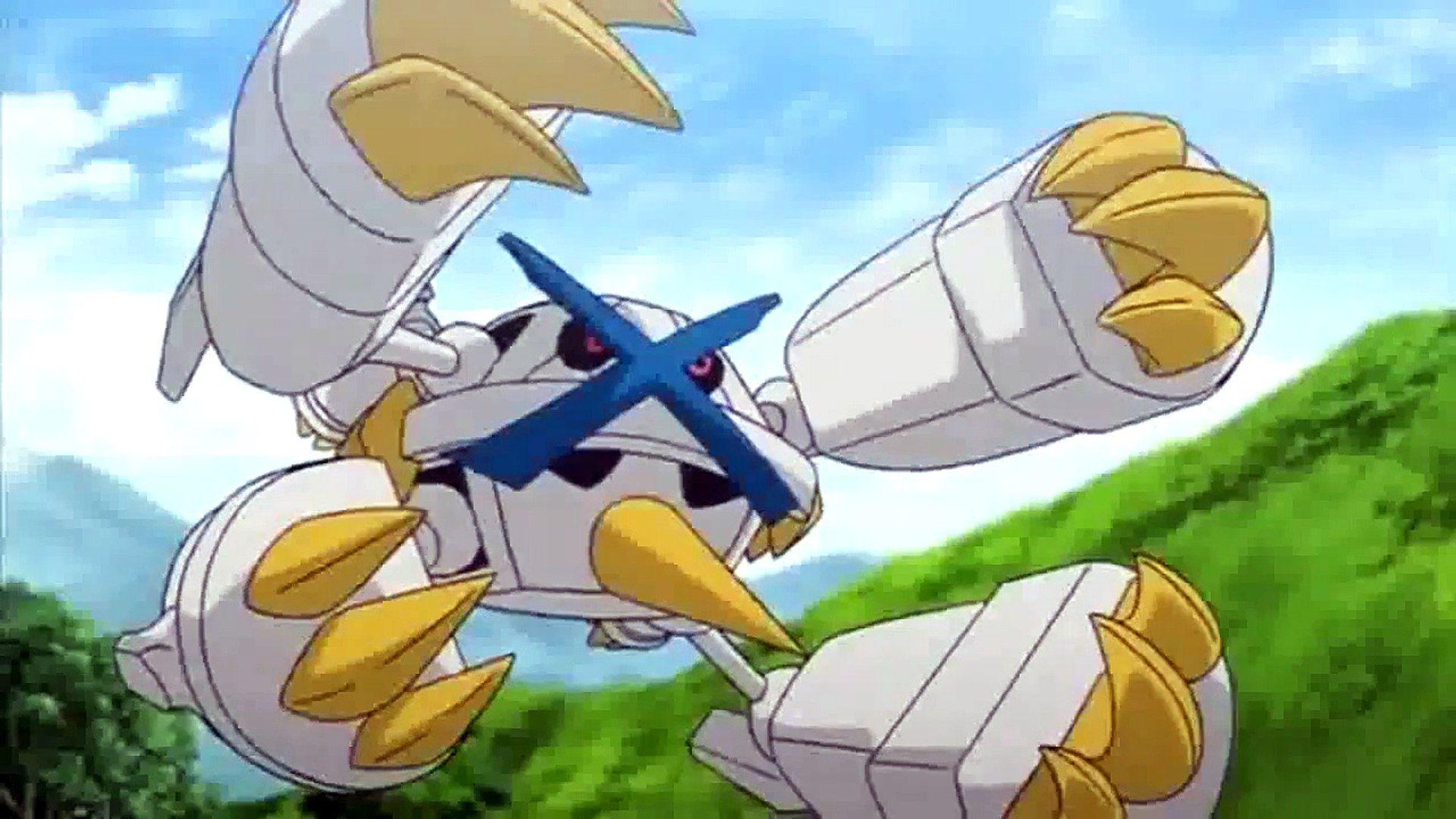 1920x1080 Pokémon Strongest Mega Evolution Act 2 Mega Metagross vs Mega Charizard X Mega Rayqua