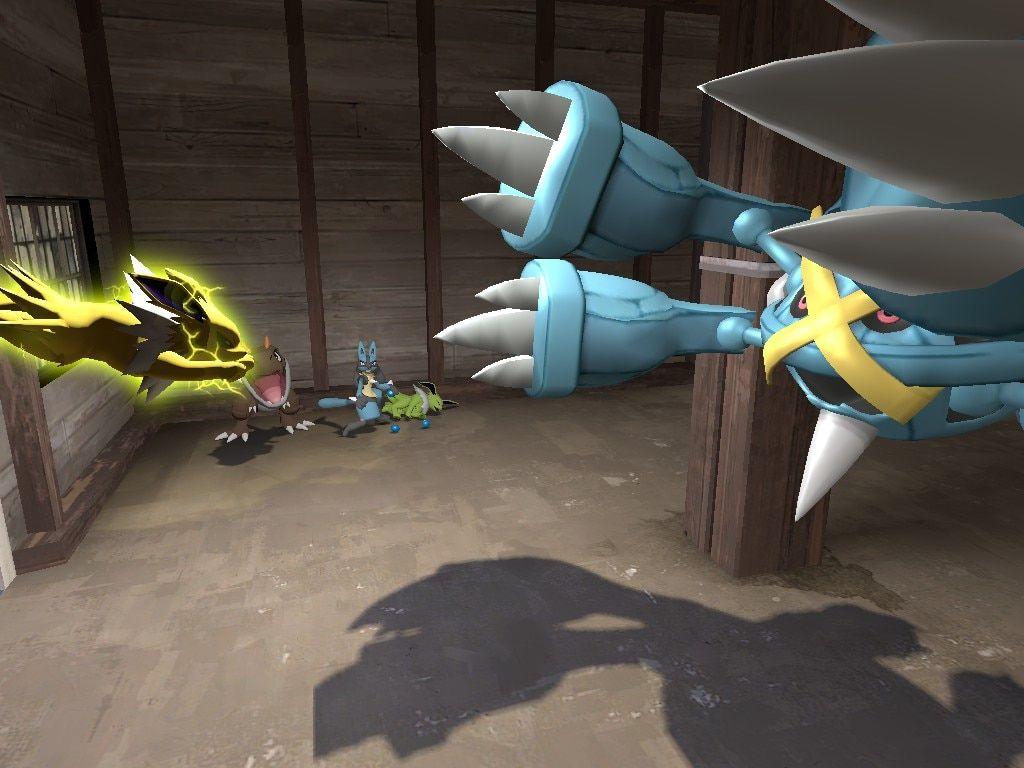 1024x768 Steam Community - Screenshot - Jolteon vs Mega Metagross