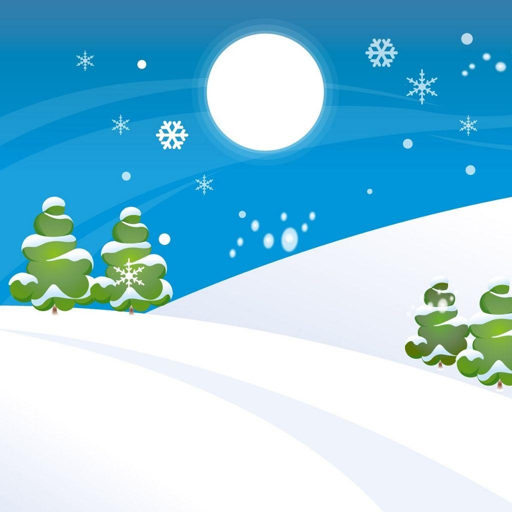 1024x1024 ellaberintodemialma wallpaper: Simple Christmas snow world