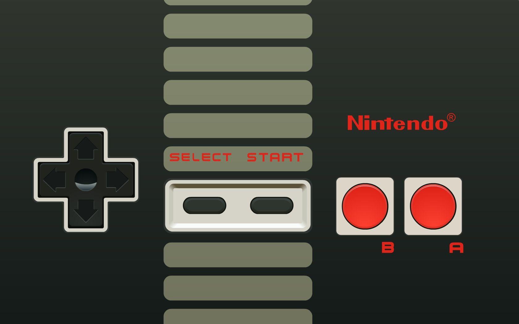 1680x1050 NES Controller Wallpaper. Wallpaper Looney Tunes Christmas, Skull Crossbones Wallpaper and Skull Headphones Wallpaper